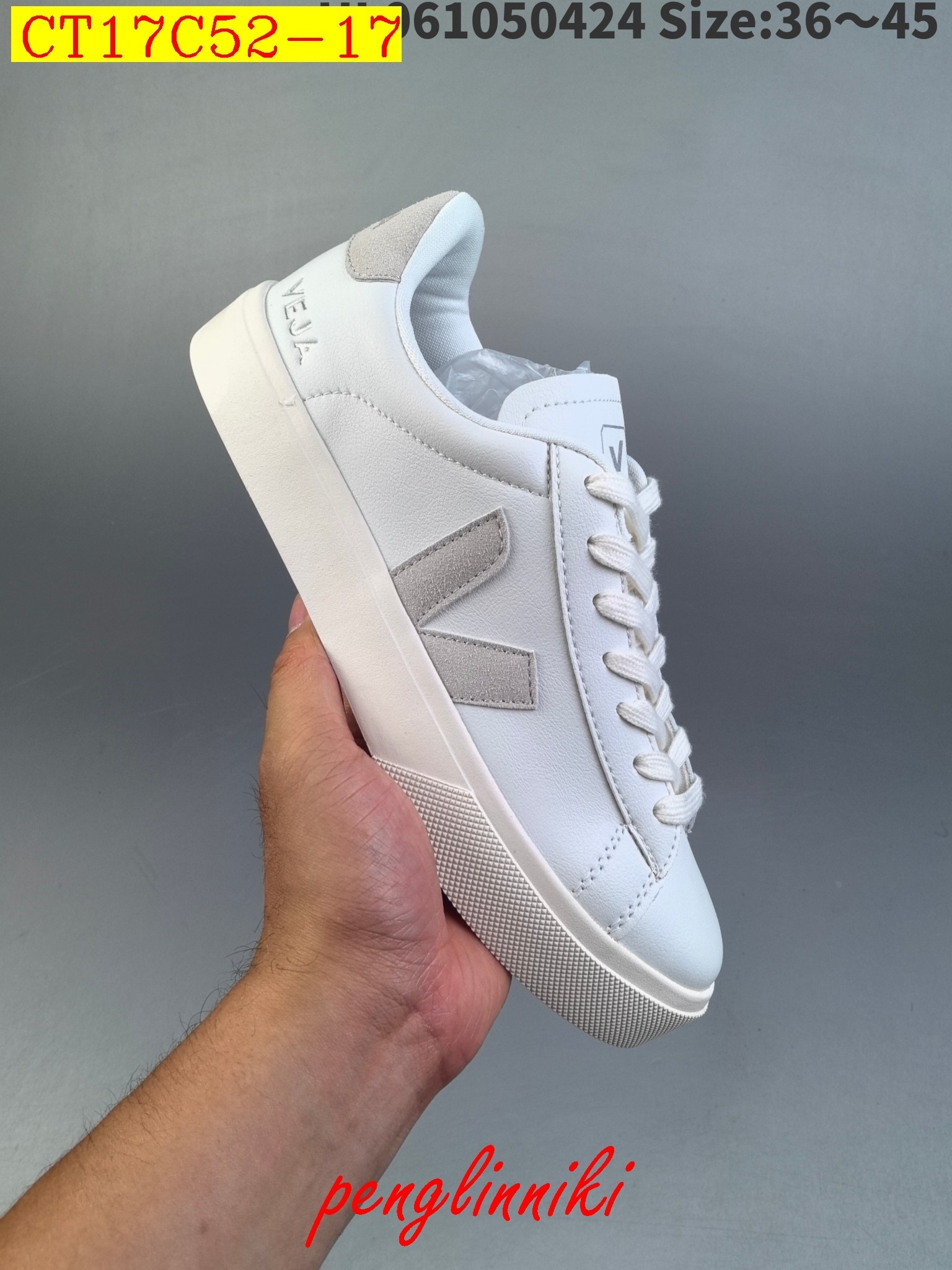 46$ new_dh Veja Leather Extra Sneakers SIZE 36-45 92614034042 CT17C52 gallery