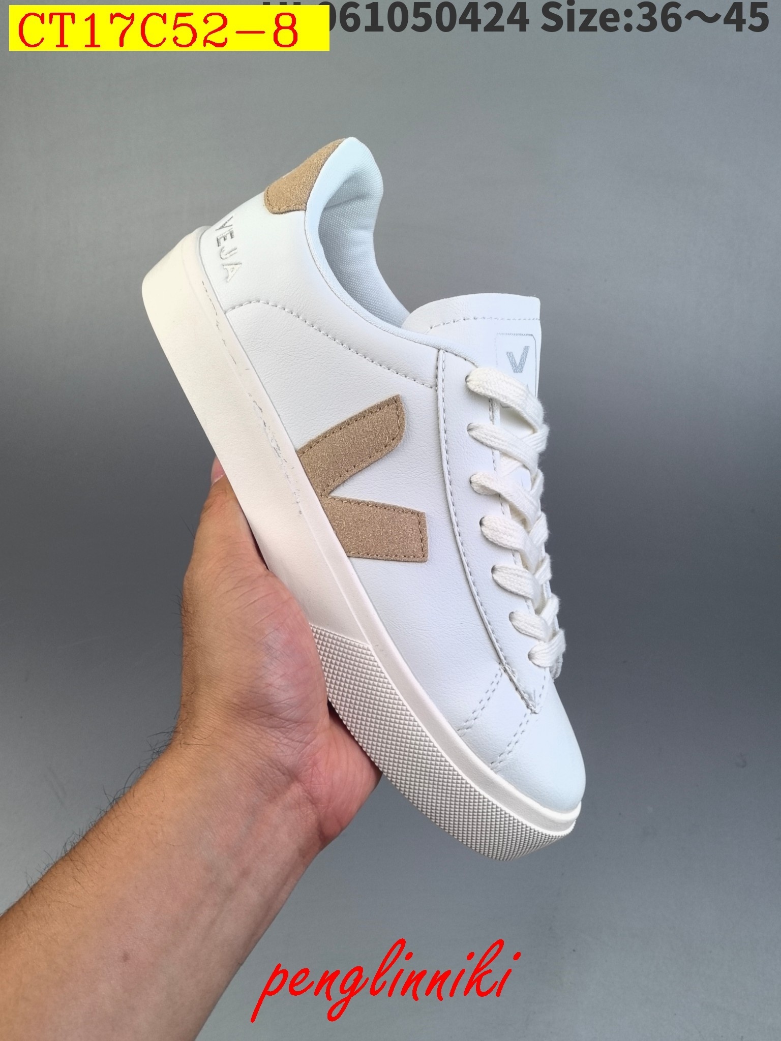 46$ new_dh Veja Leather Extra Sneakers SIZE 36-45 92614034042 CT17C52 gallery
