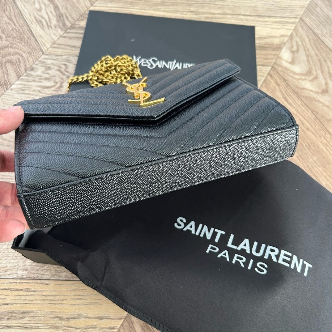 46$ new_dh YSL Envelope bag SIZE 23 CM 72451834044 DX234 gallery