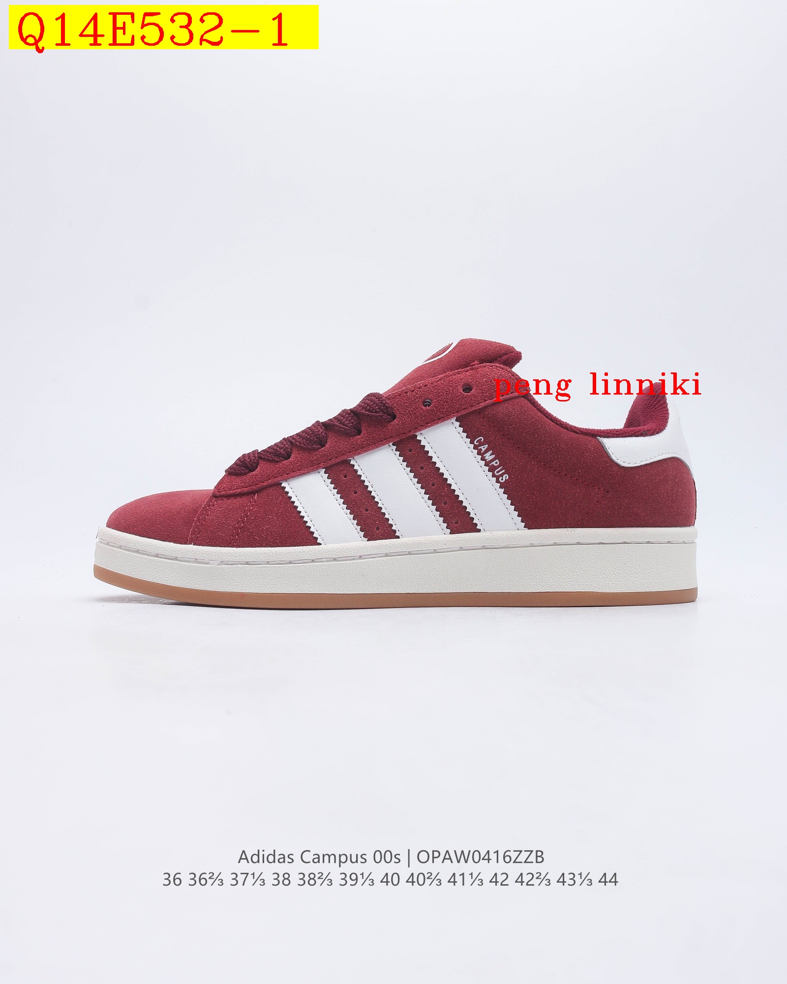 46$ new_dh adidas Campus size 36-45 521340 Q14E532 gallery