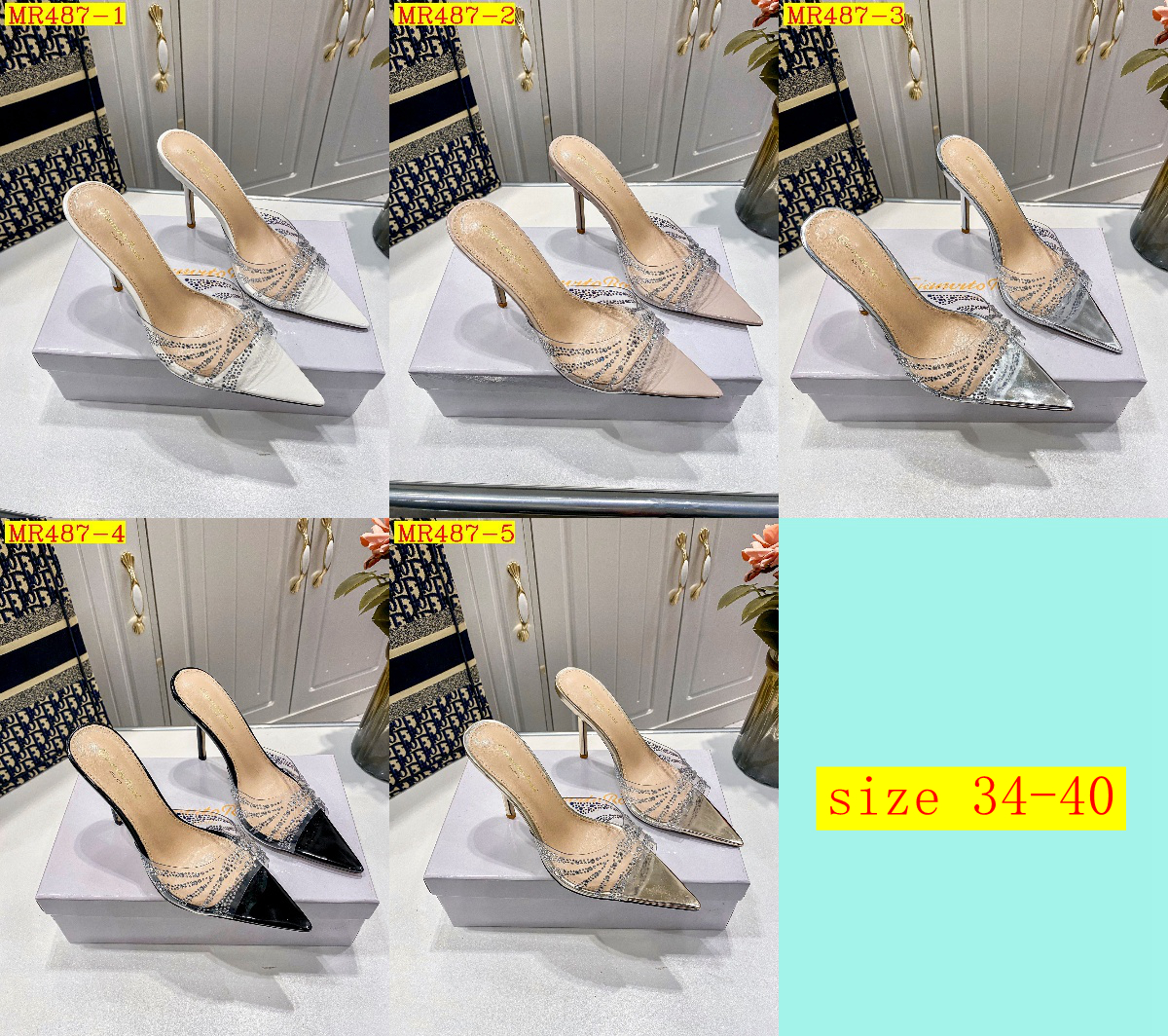 46$ show bdetails heel-height 7.5 cm size 34-40 523280 MR487 gallery