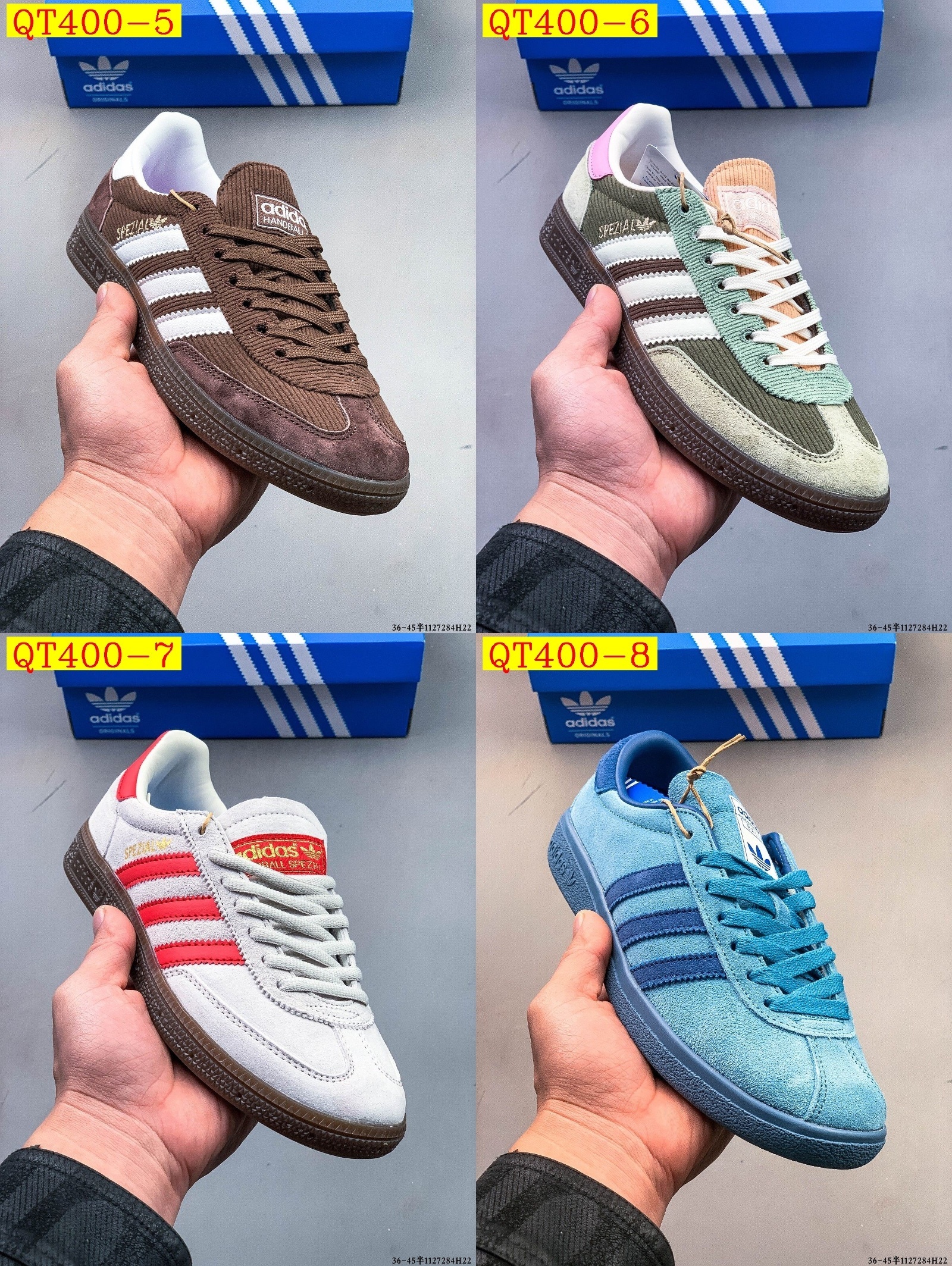 47$ Adidas HANDBALL SPEZIAL size 36-45 half 125240 QT400 gallery