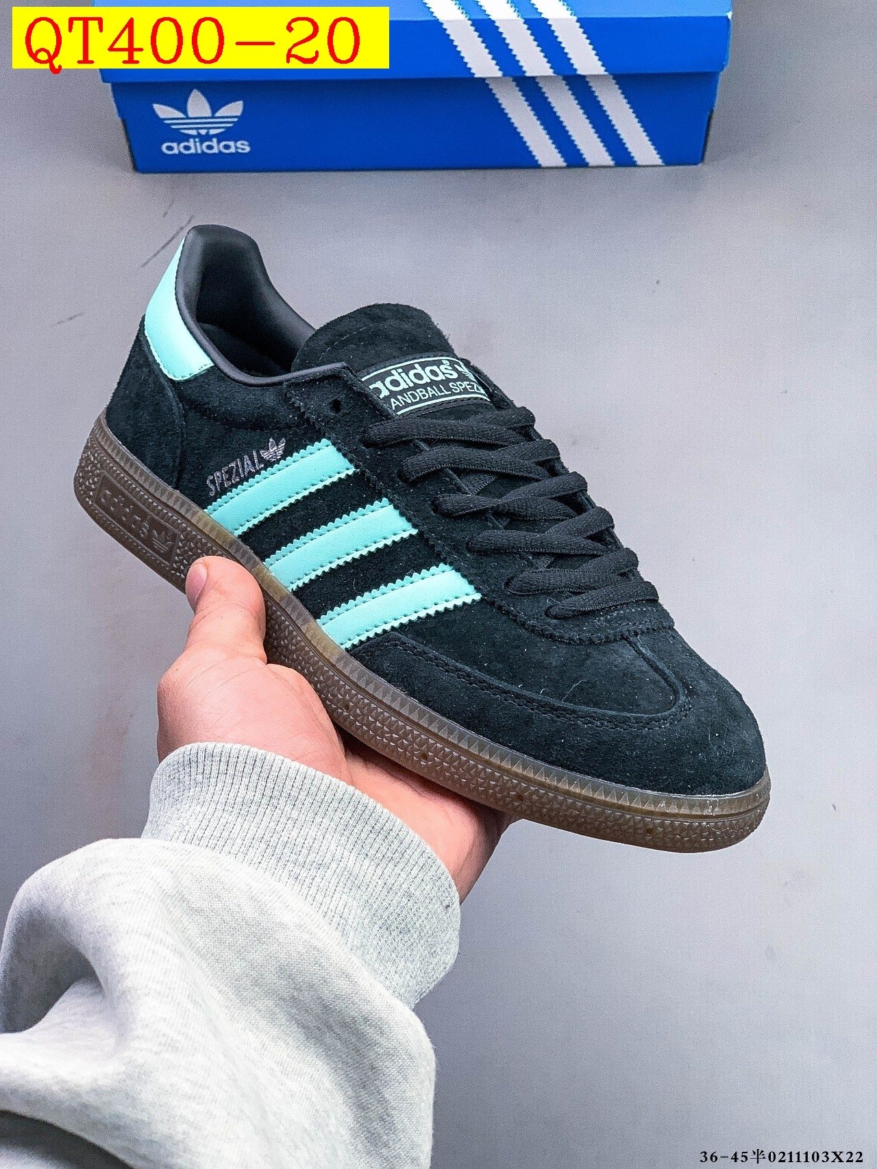 47$ Adidas HANDBALL SPEZIAL size 36-45 half 125240 QT400 gallery