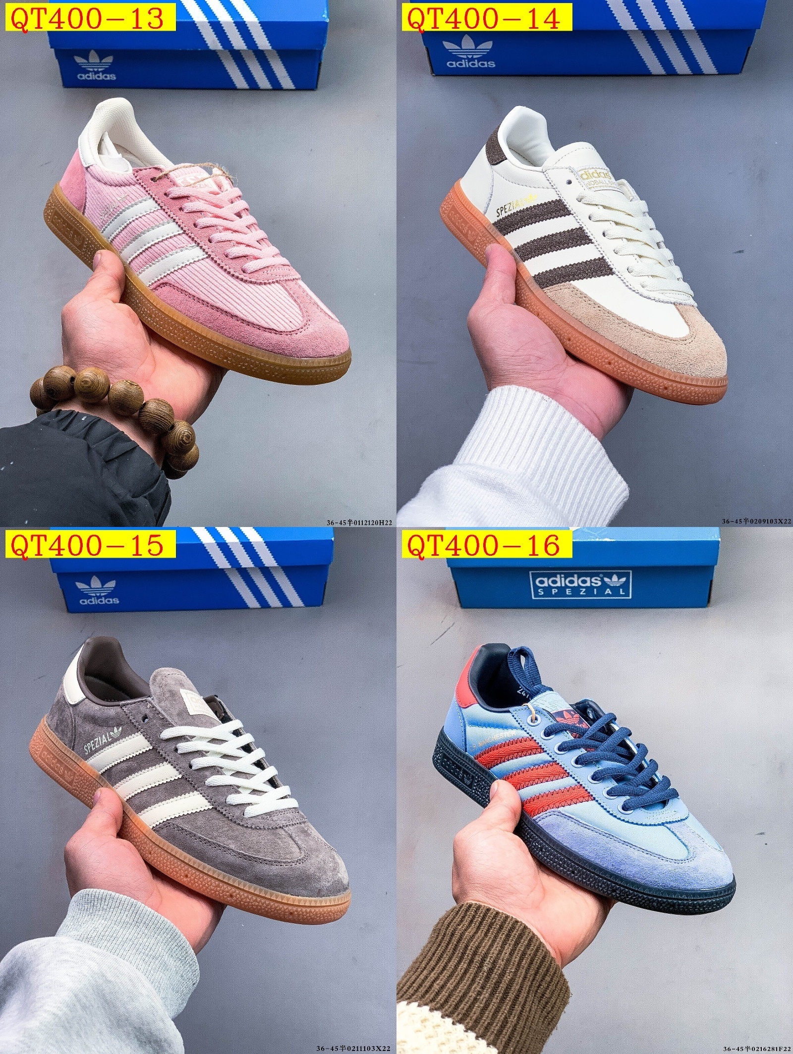 47$ Adidas HANDBALL SPEZIAL size 36-45 half 125240 QT400 gallery