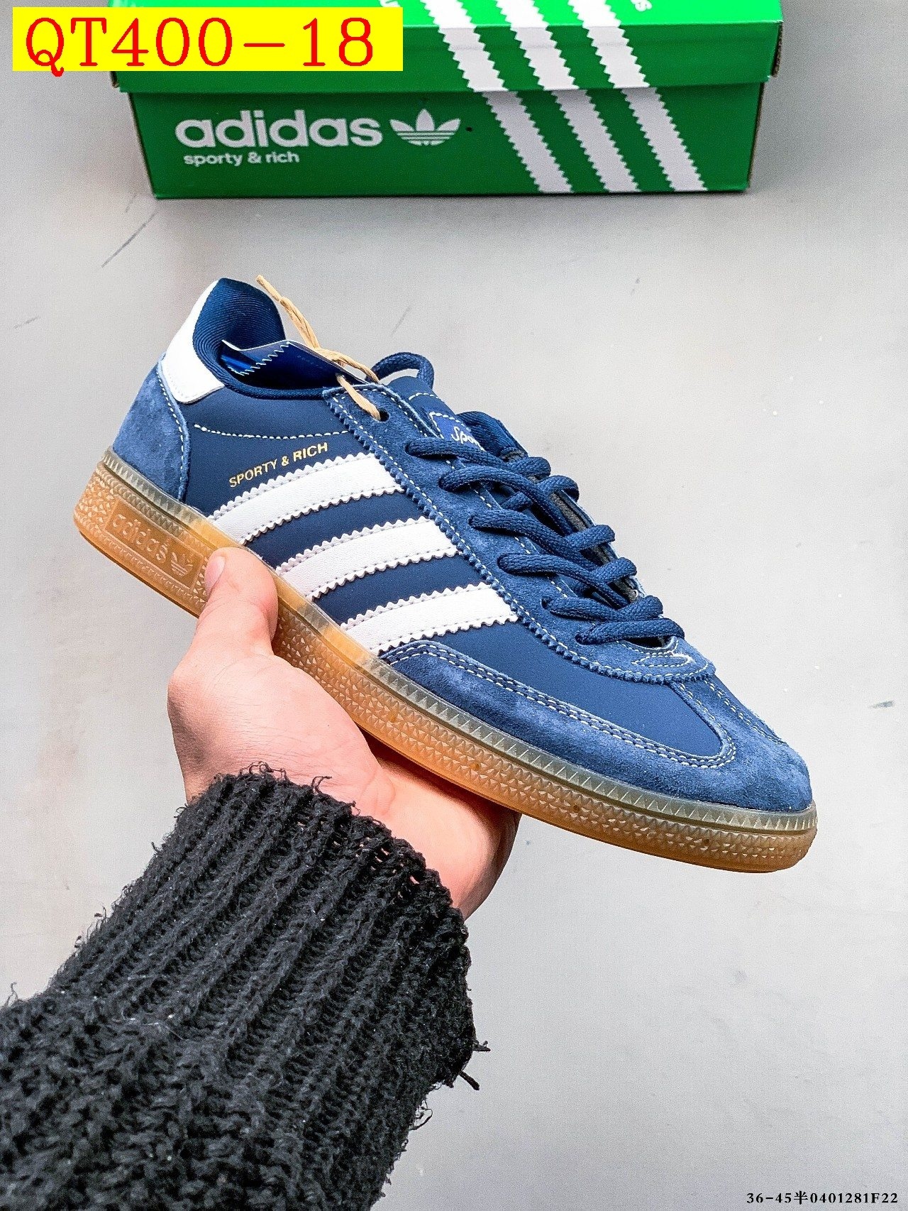 47$ Adidas HANDBALL SPEZIAL size 36-45 half 125240 QT400 gallery