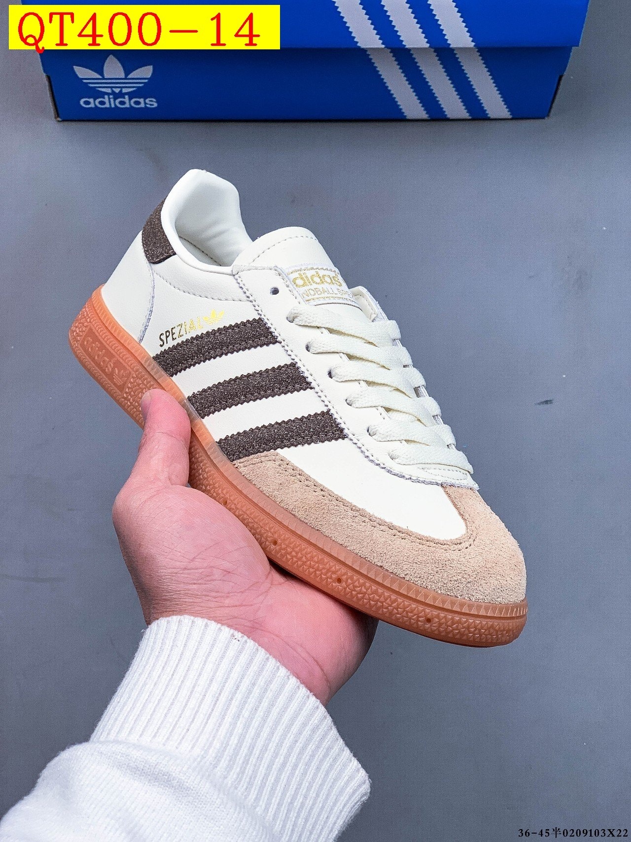 47$ Adidas HANDBALL SPEZIAL size 36-45 half 125240 QT400 gallery