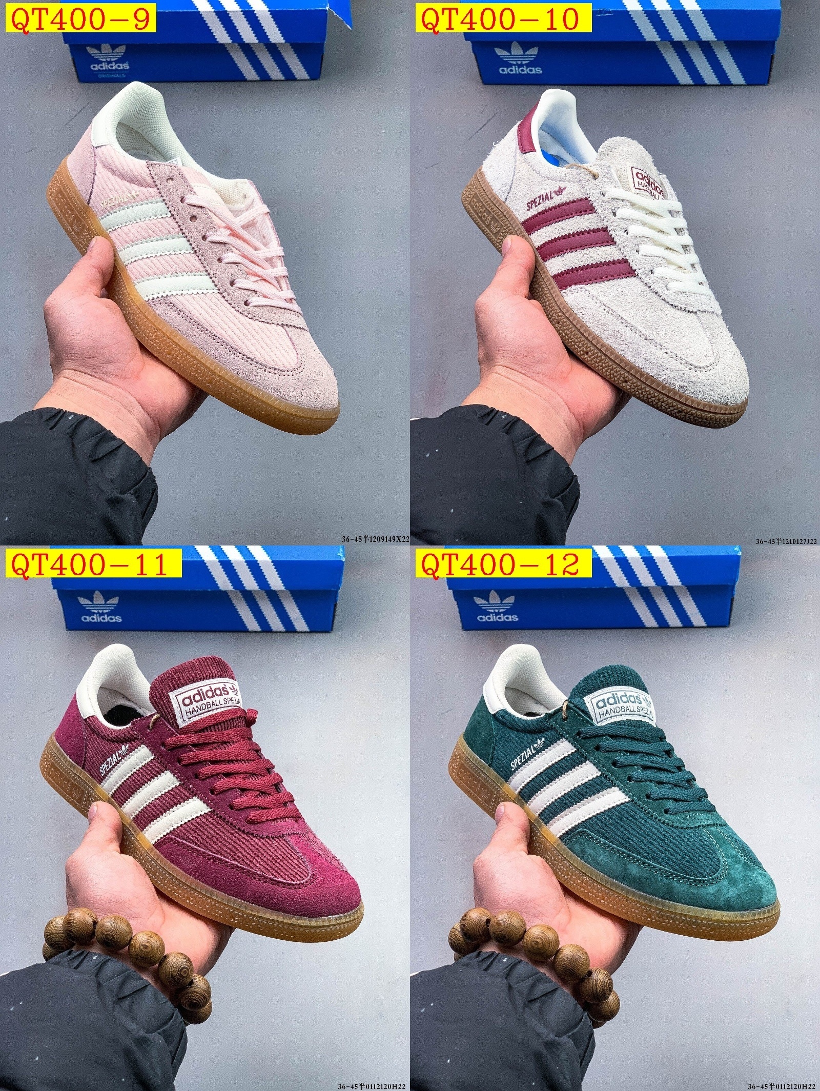 47$ Adidas HANDBALL SPEZIAL size 36-45 half 125240 QT400 gallery