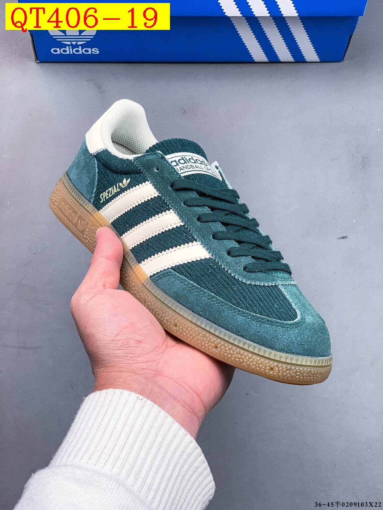 47$ Adidas HANDBALL SPEZIAL size 36-45 half 423220 QT406 gallery
