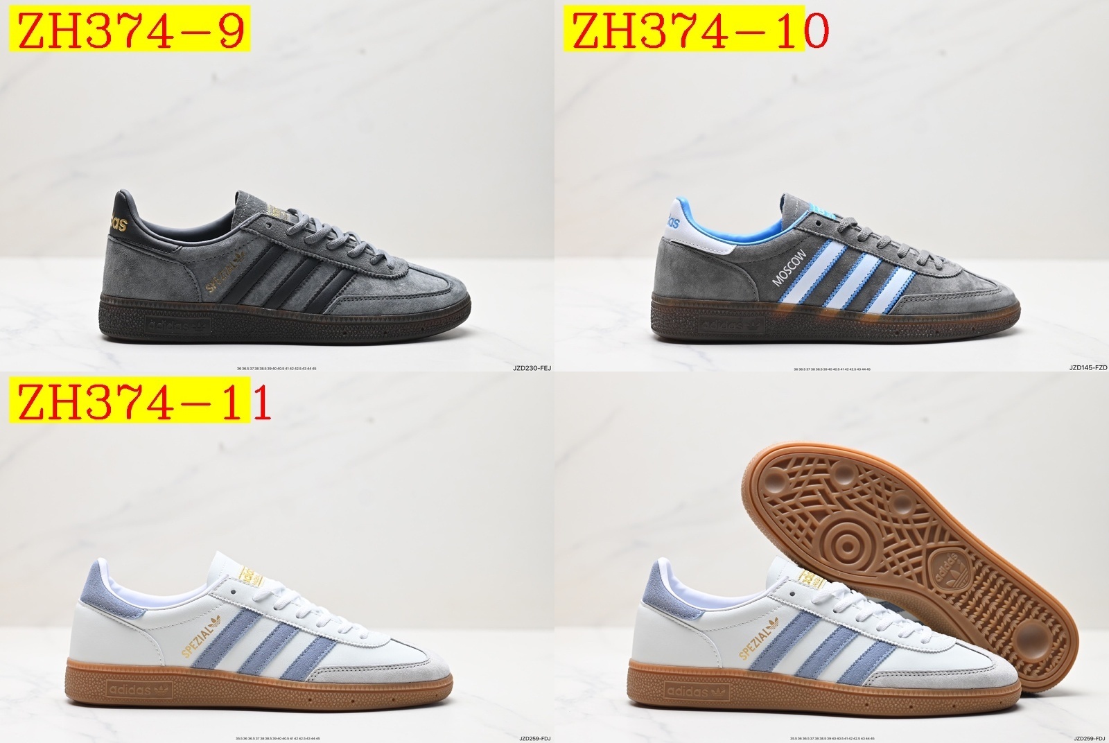 47$ Adidas Handball Spezial size 36-45 All Colors 5 724450 ZH374 gallery