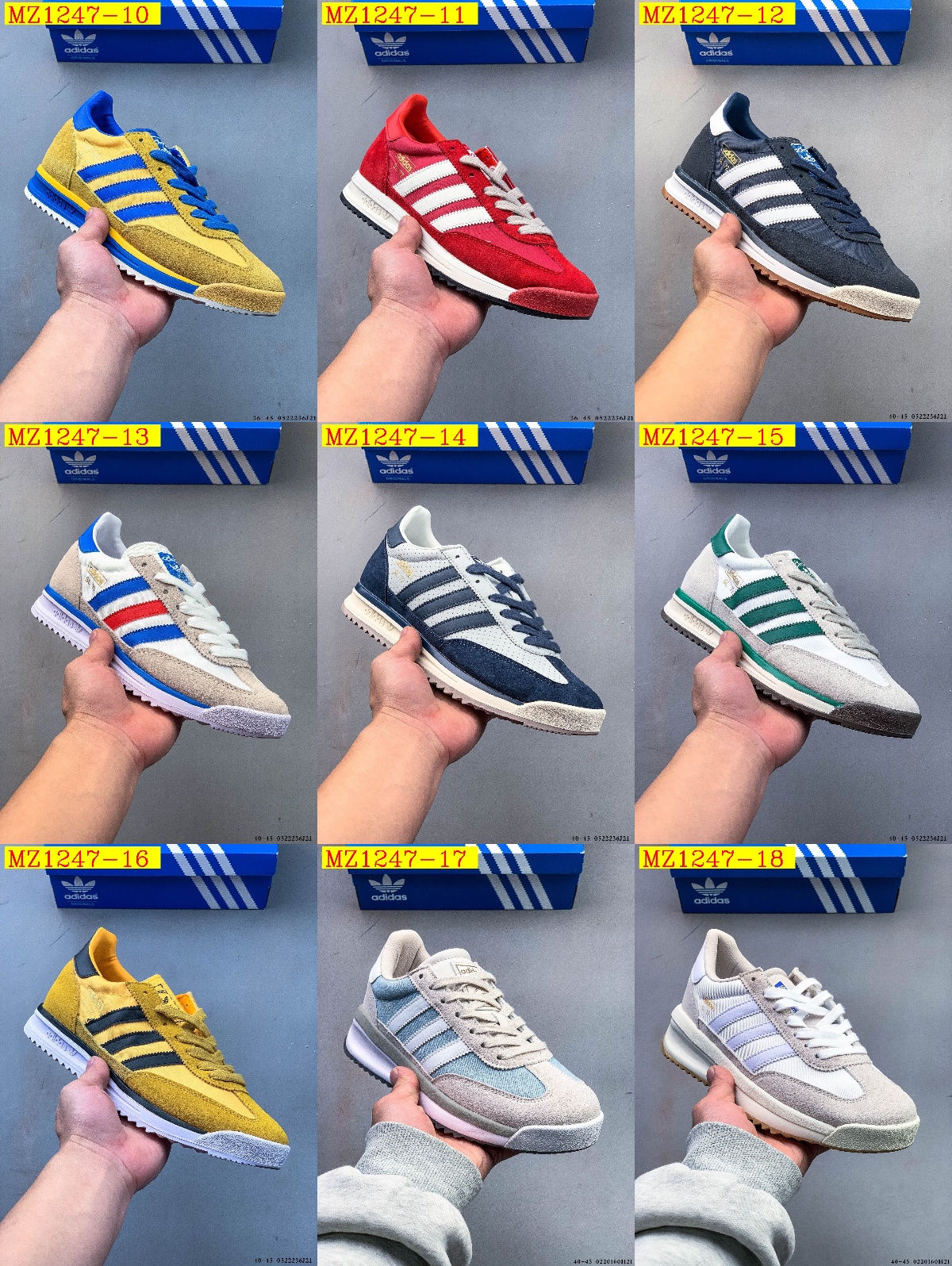 47$ Adidas SL 72 RS size 40-45 624180 MZ1247 gallery