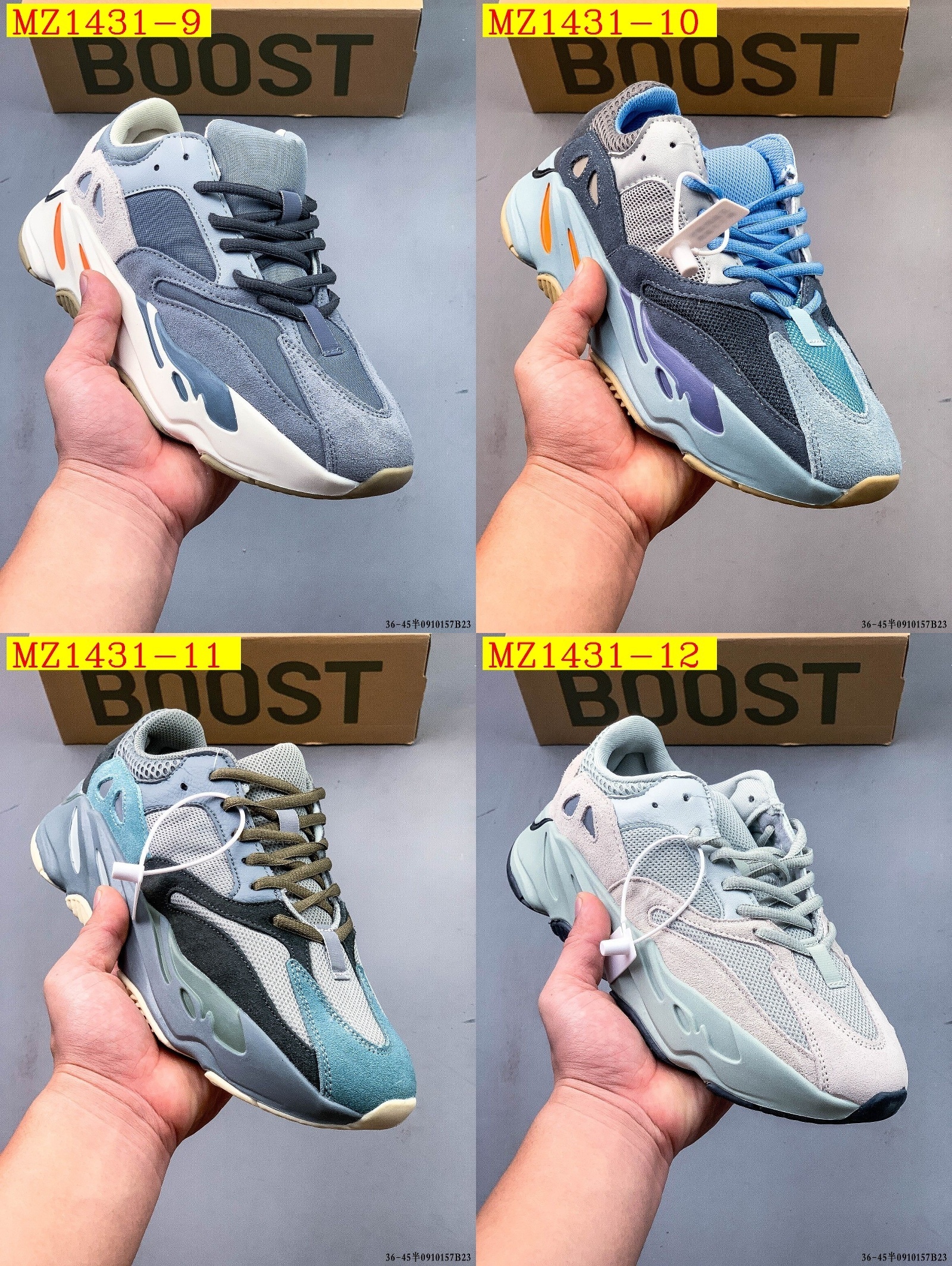 47$ AdidasYeezy Boost 700v2 size 36-45 425320 MZ1431 gallery
