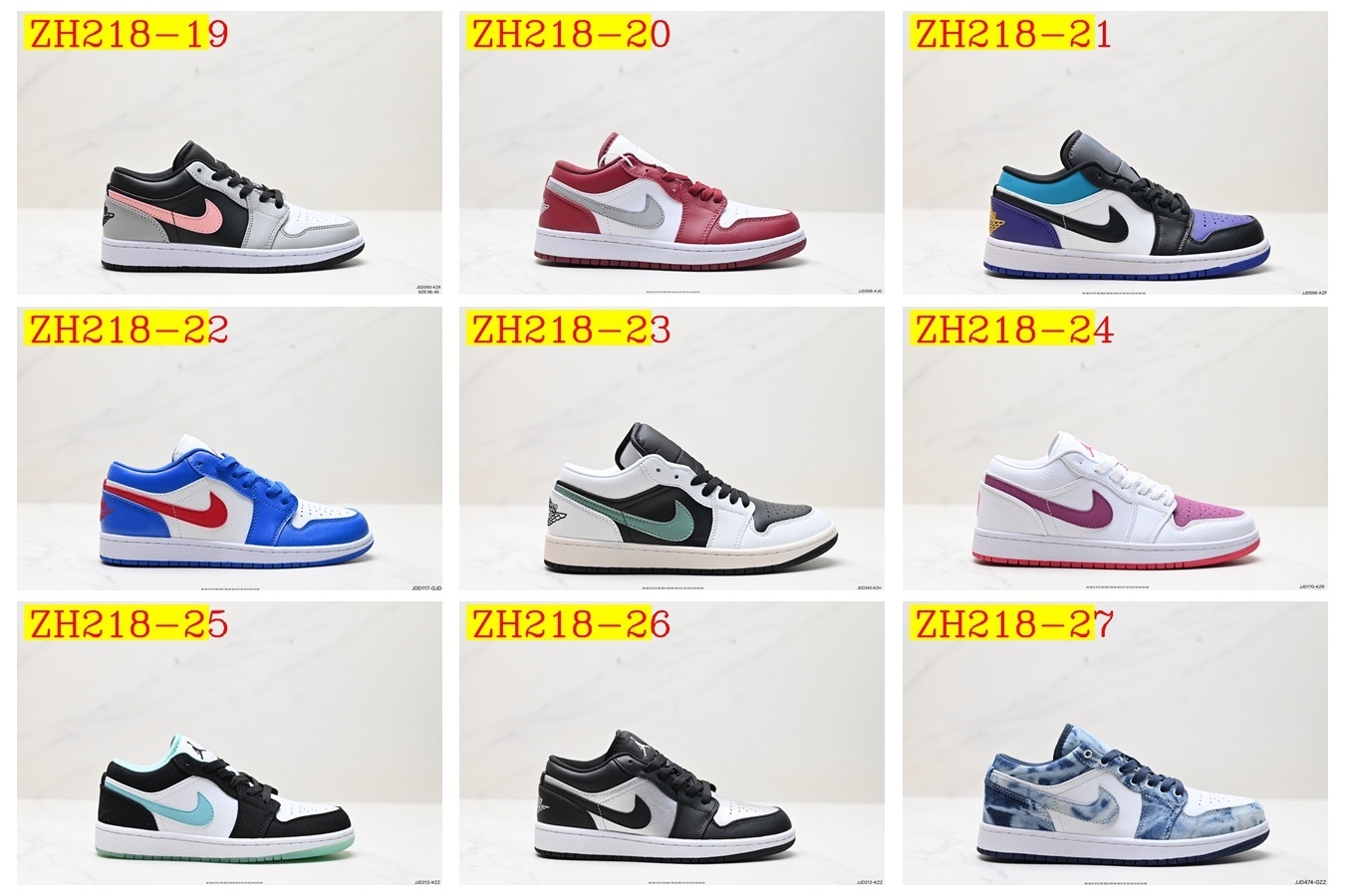 47$ Air Jordan 1 Low size 36-46 All Colors 4 623250 ZH218 gallery