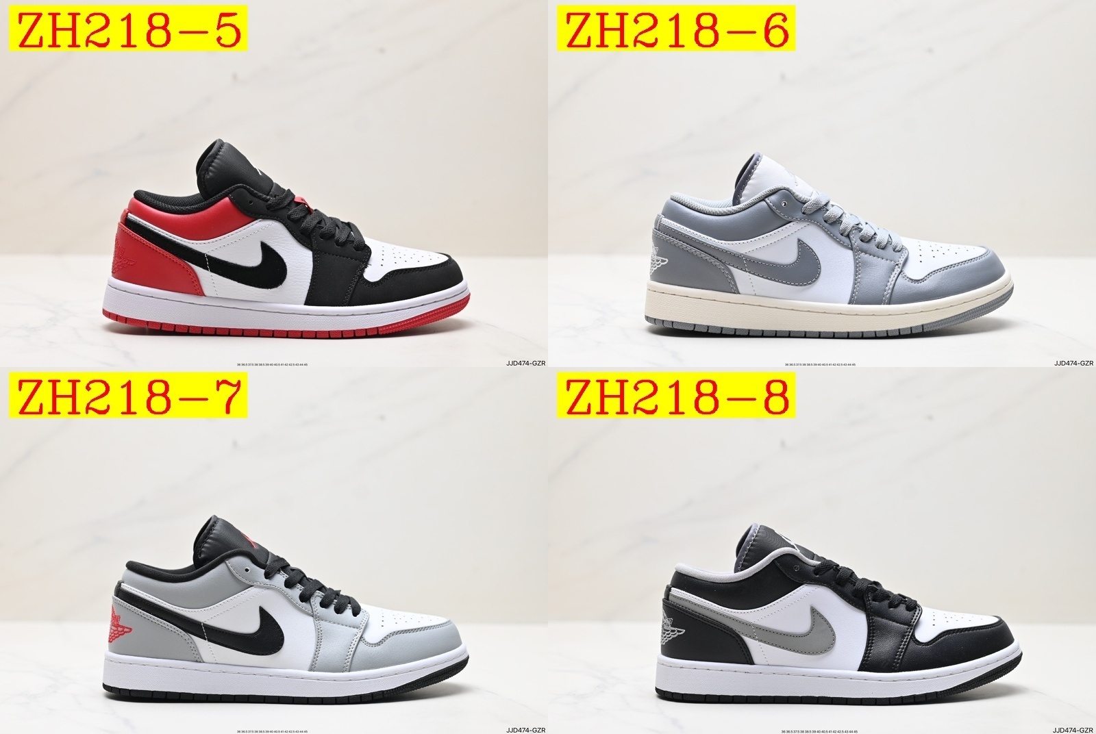 47$ Air Jordan 1 Low size 36-46 All Colors 4 623250 ZH218 gallery