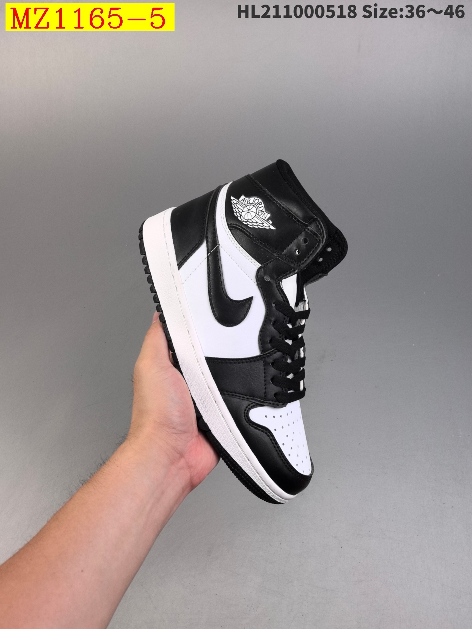 47$ Air Jordan 1 Mid size 36-46 421080 MZ1165 gallery