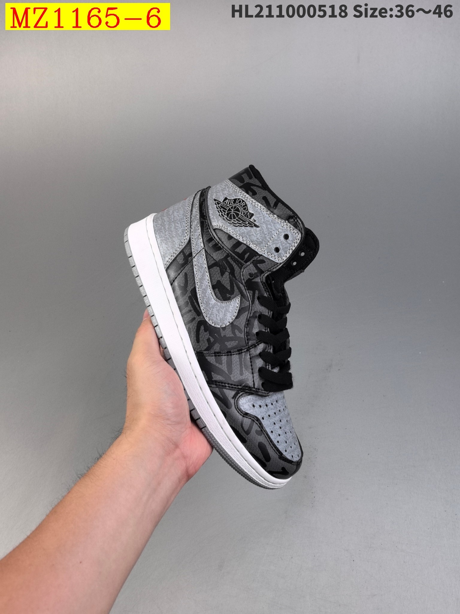 47$ Air Jordan 1 Mid size 36-46 421080 MZ1165 gallery