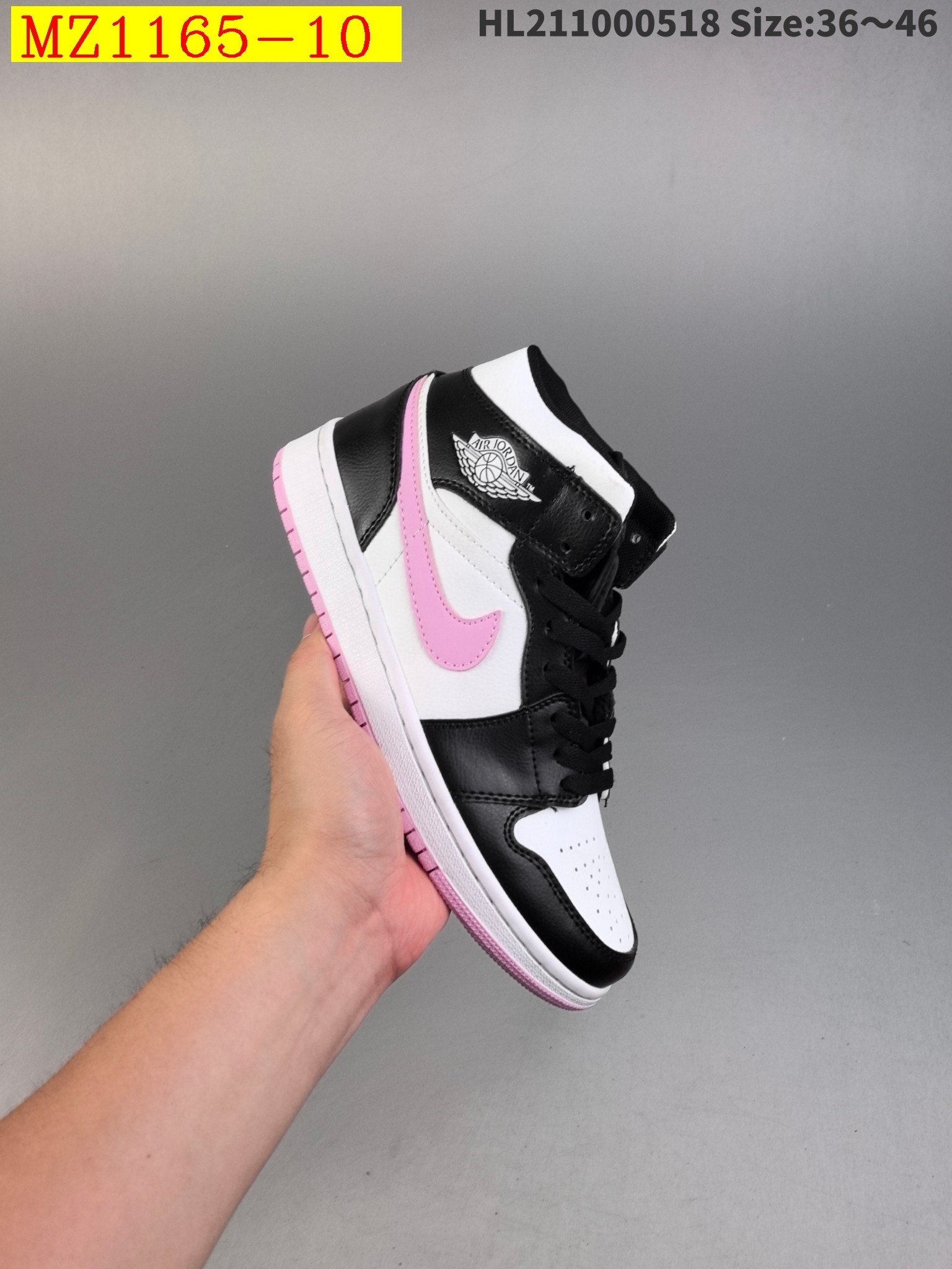 47$ Air Jordan 1 Mid size 36-46 421080 MZ1165 gallery