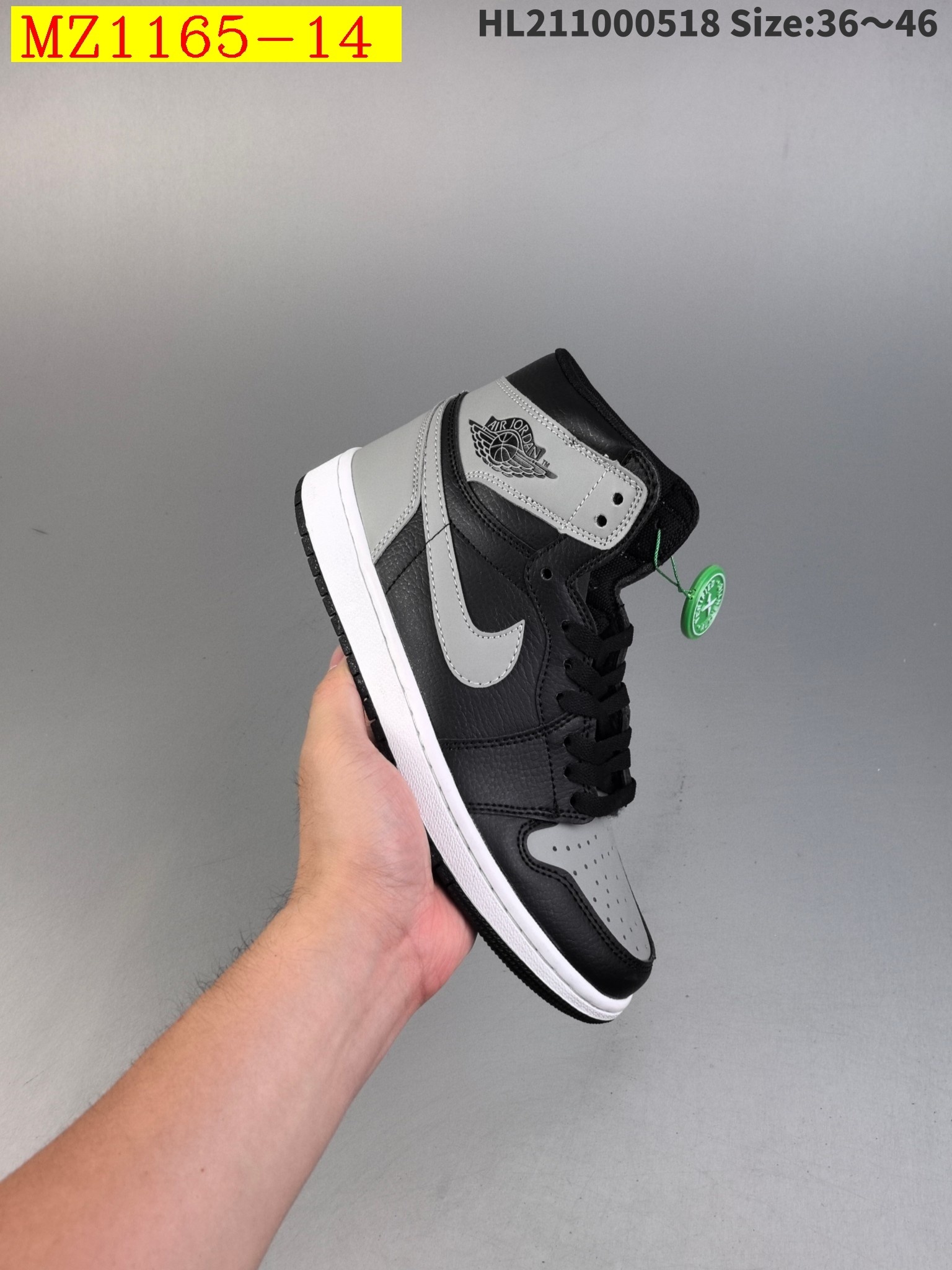 47$ Air Jordan 1 Mid size 36-46 421080 MZ1165 gallery