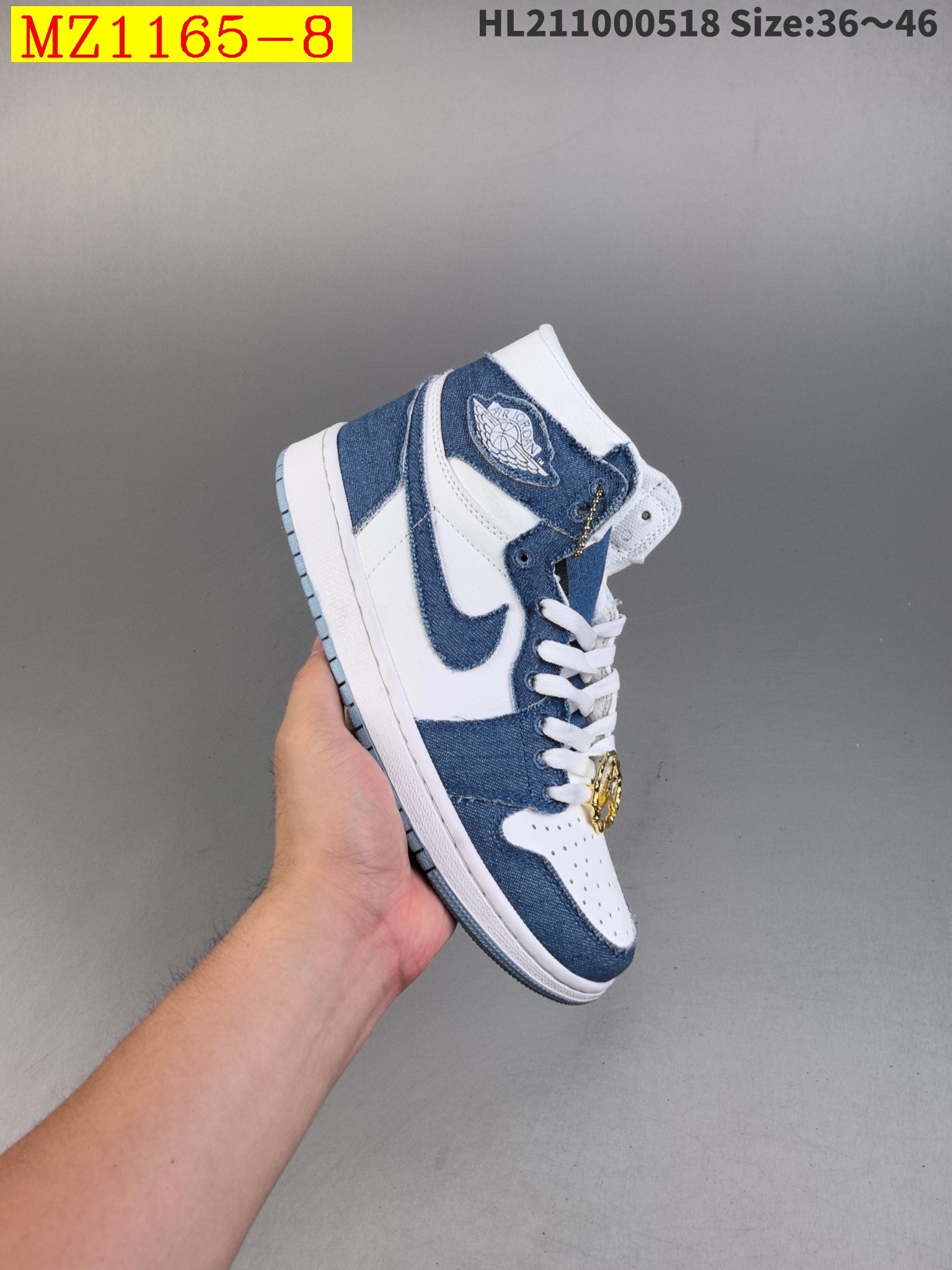 47$ Air Jordan 1 Mid size 36-46 421080 MZ1165 gallery