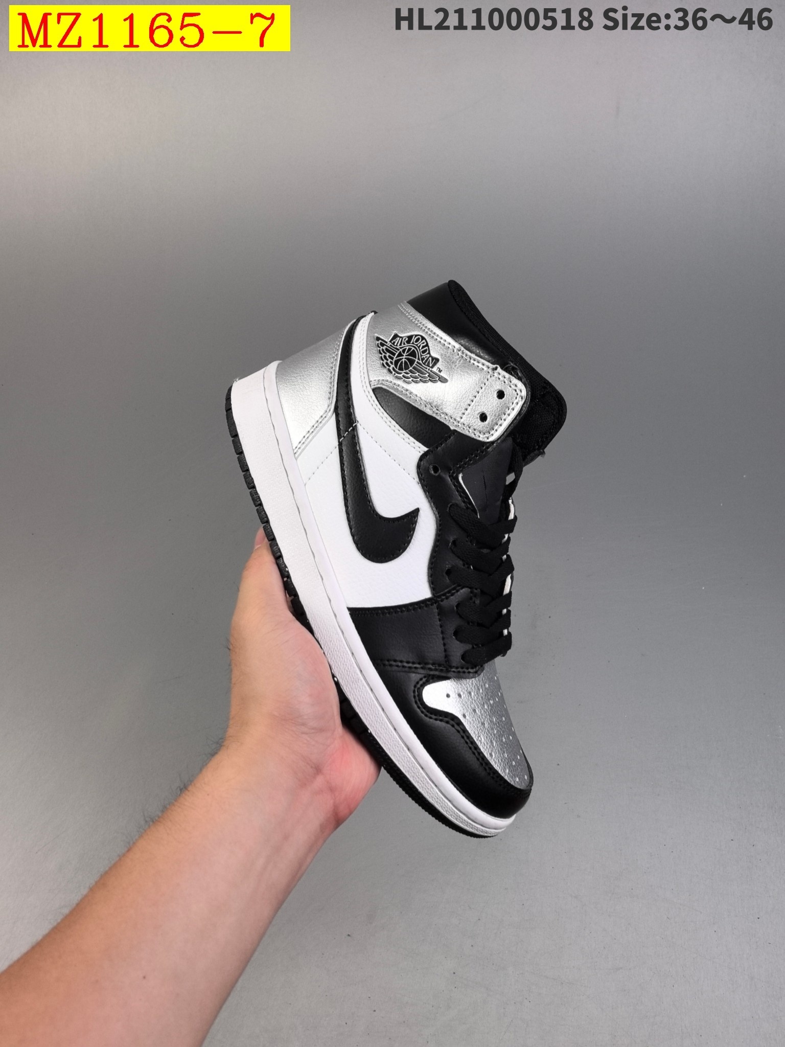 47$ Air Jordan 1 Mid size 36-46 421080 MZ1165 gallery
