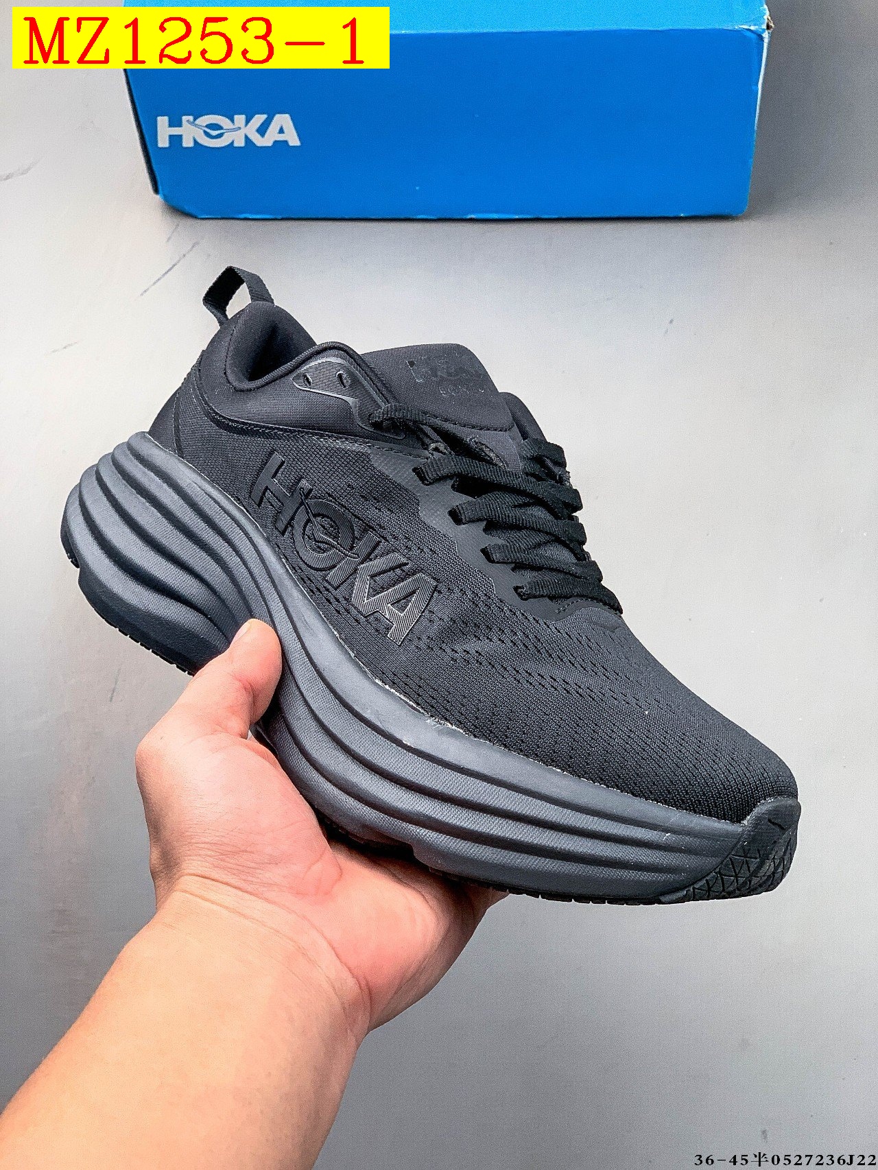 47$ HOKA ONE ONE M BONDI 8 size 36-45 half 723260 MZ1253 gallery