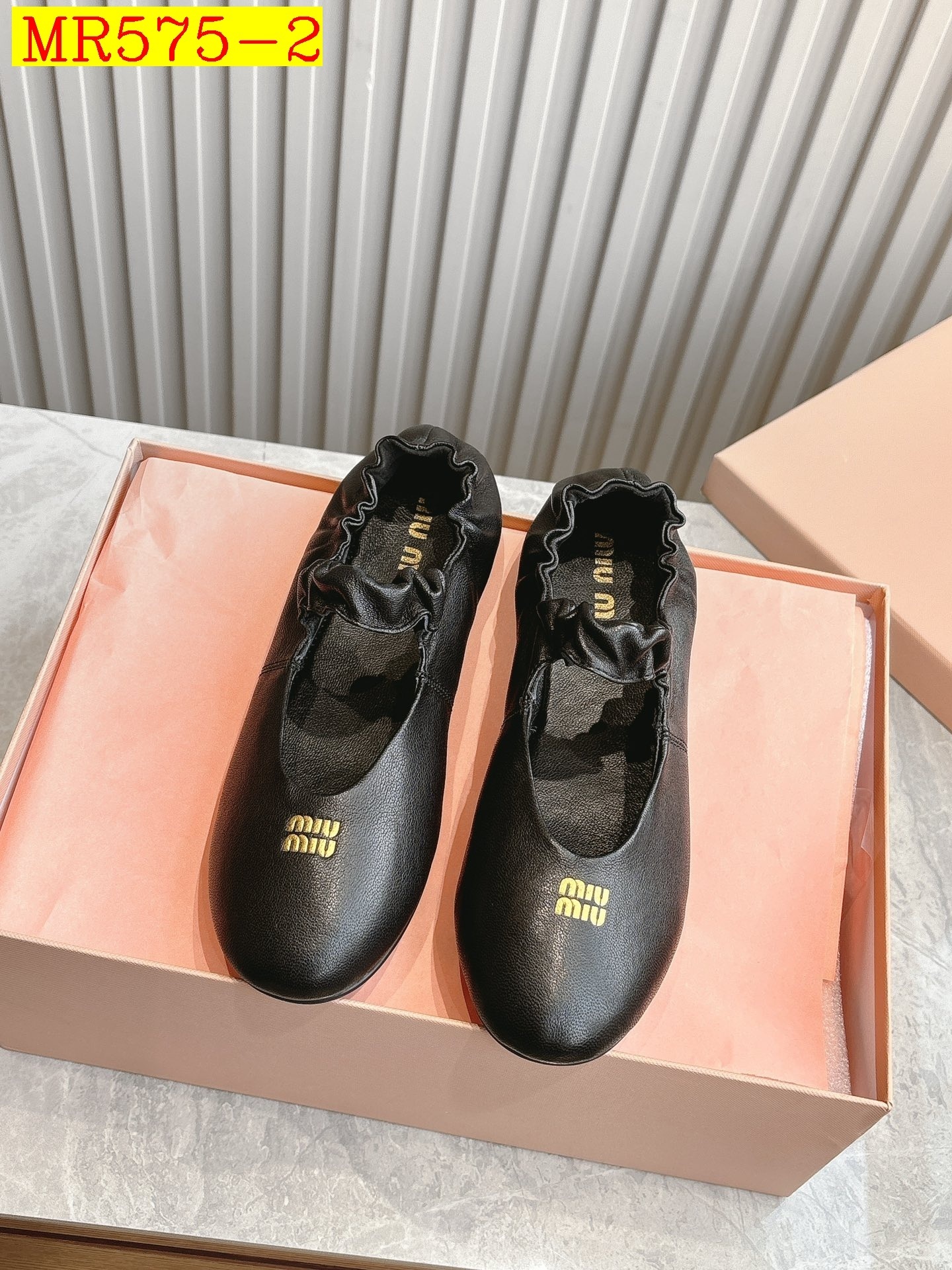 47$ MiuMiu Sheep skin Leather size 35-40 021480 MR575 gallery