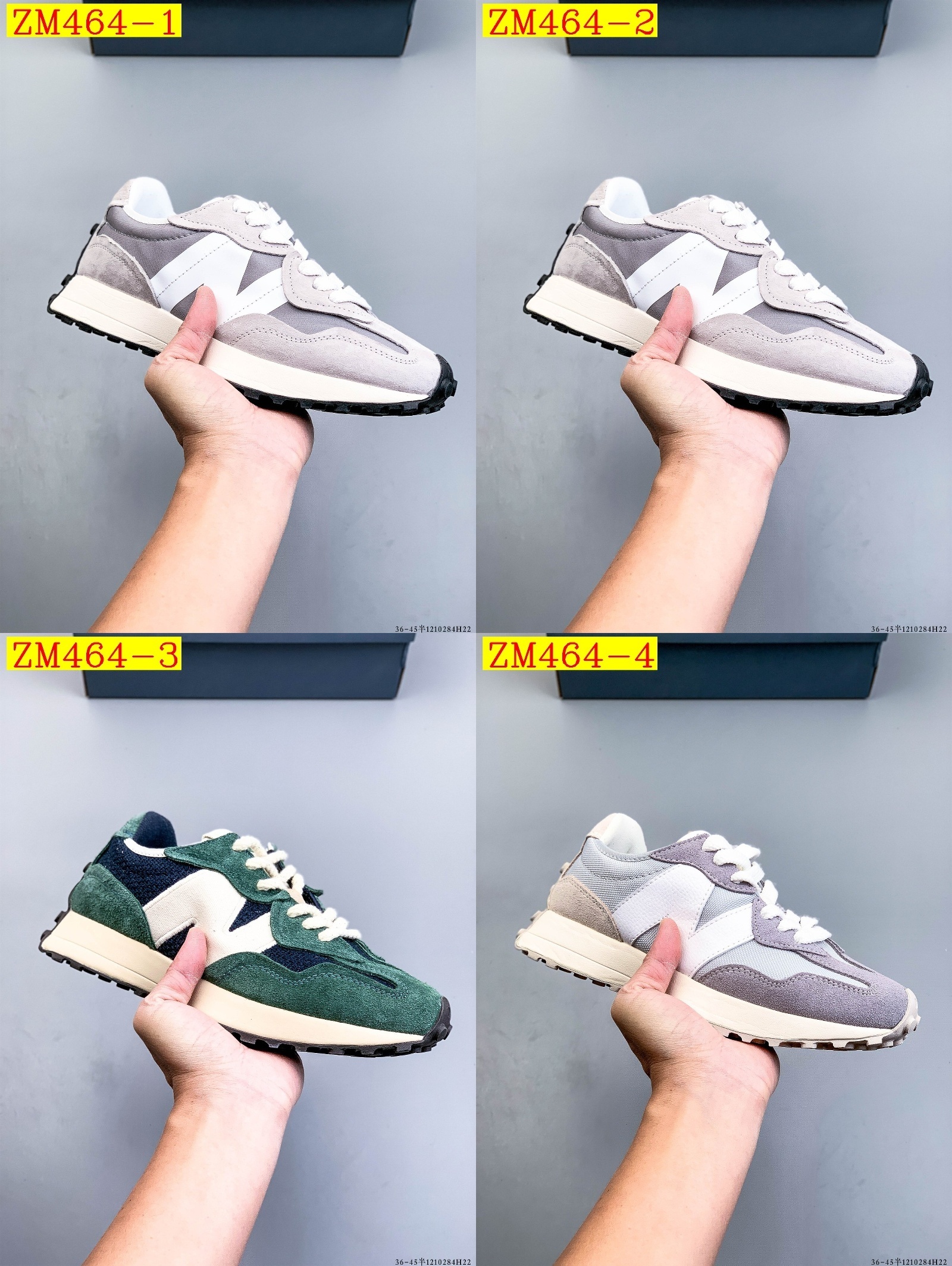 47$ New Balance MS327 Size 36-45 half 021250 ZM464 gallery