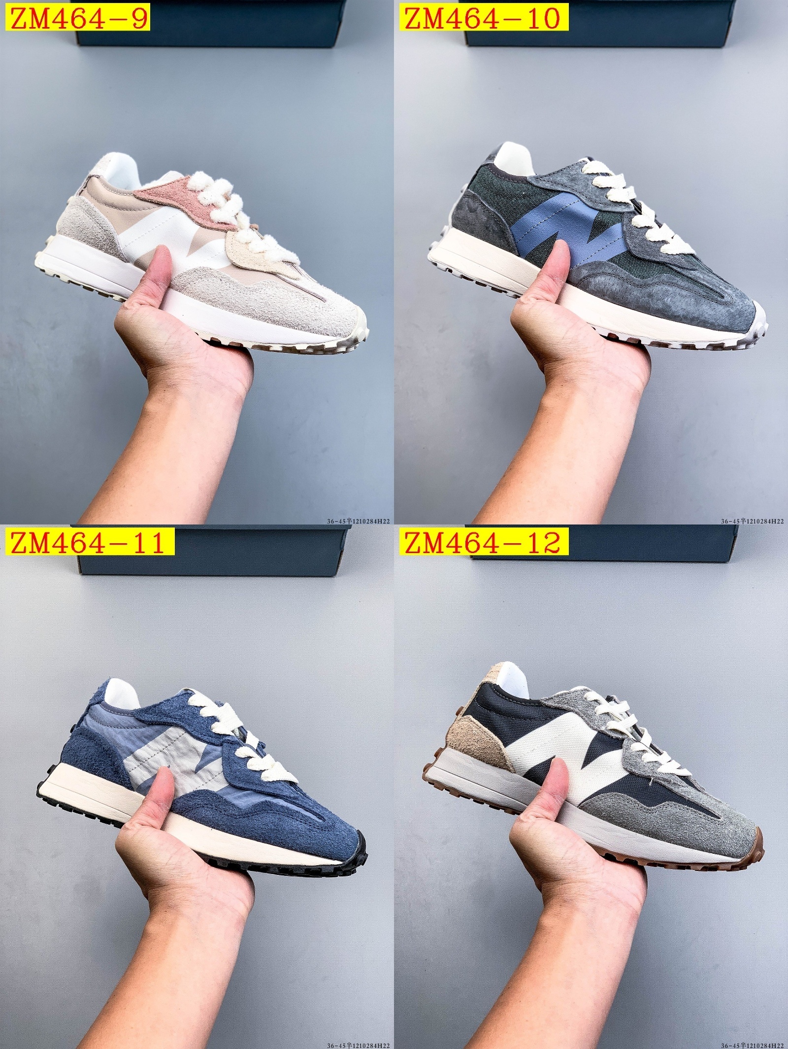 47$ New Balance MS327 Size 36-45 half 021250 ZM464 gallery