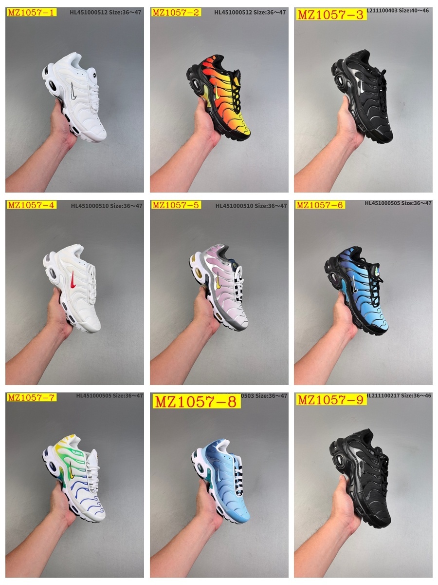 47$ Nike AIR MAX PLUS size 36-46 029240 MZ1057 gallery