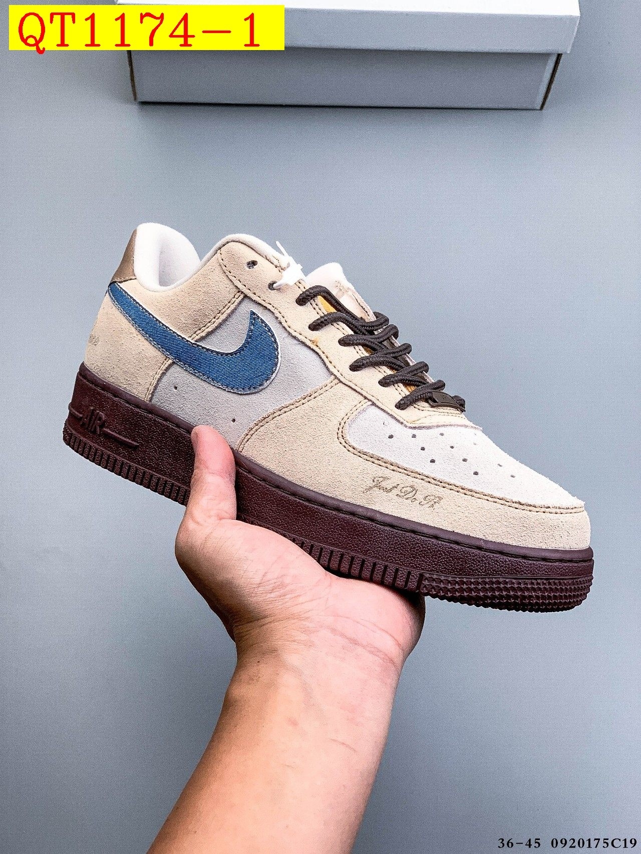 47$ Nike Air Force 1 Low Size 36-45 915940 QT1174 QT1178 gallery