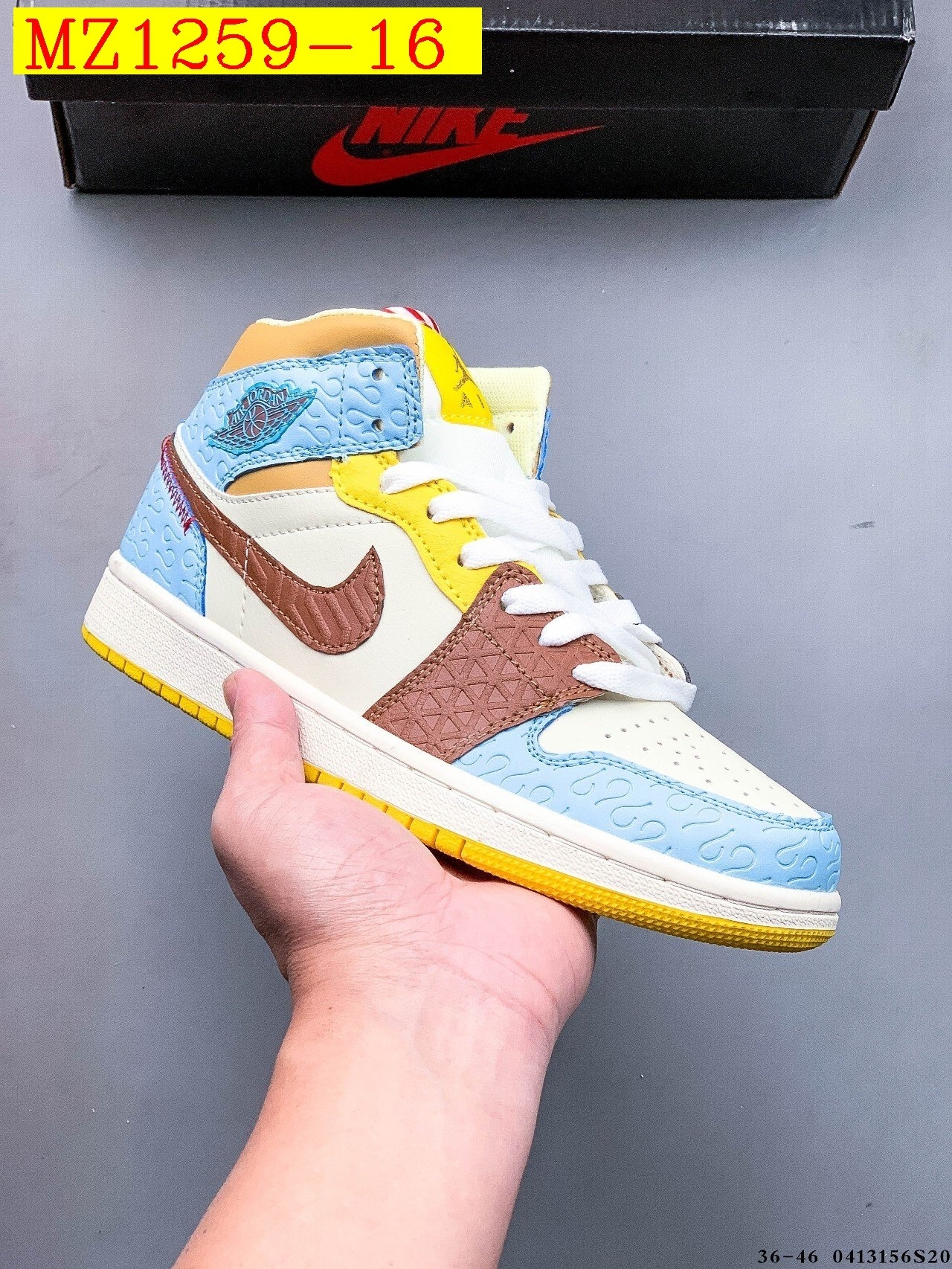 47$ Nike Air Jordan 1 size 36-46 326040 MZ1259 gallery