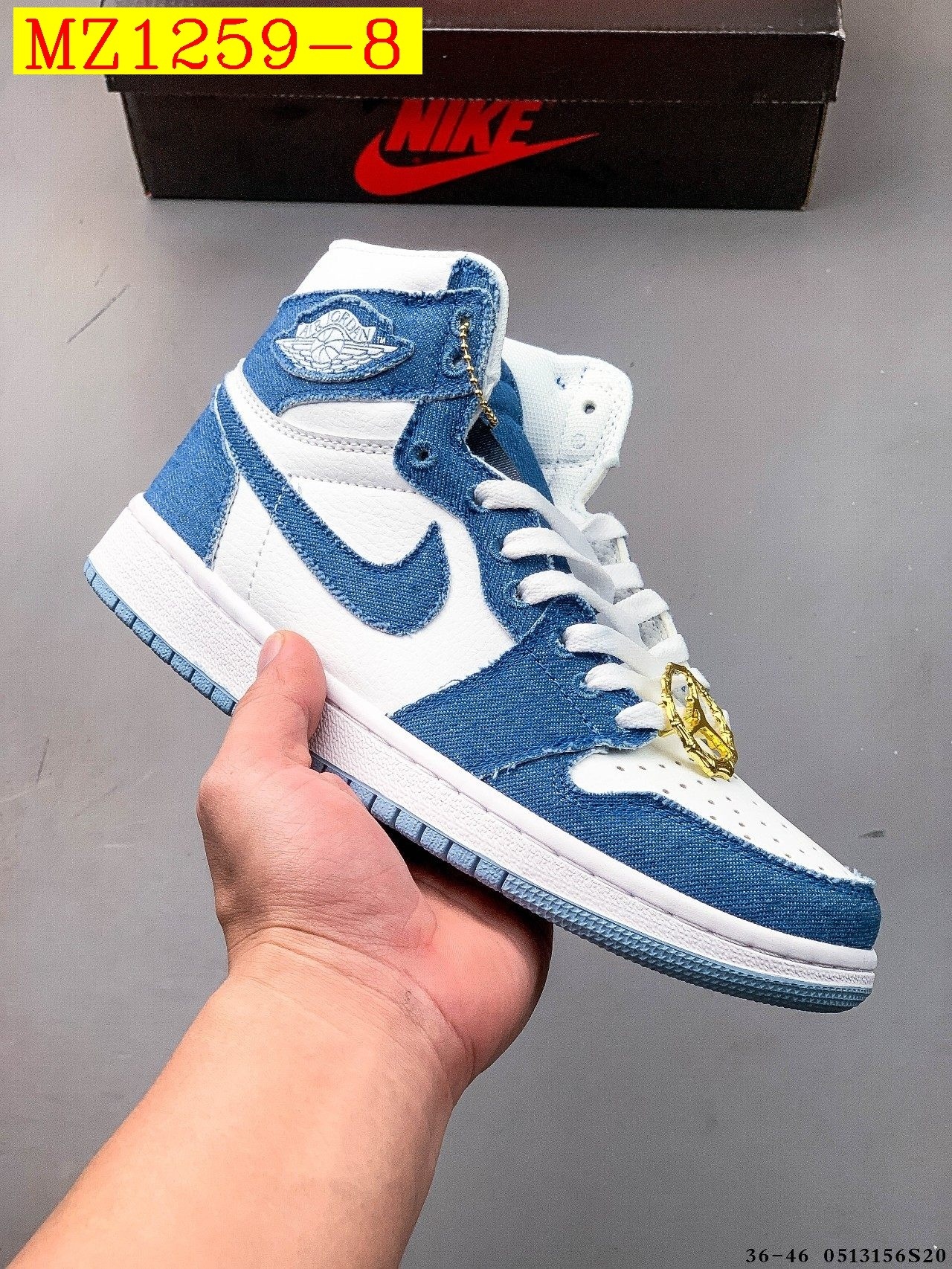 47$ Nike Air Jordan 1 size 36-46 326040 MZ1259 gallery