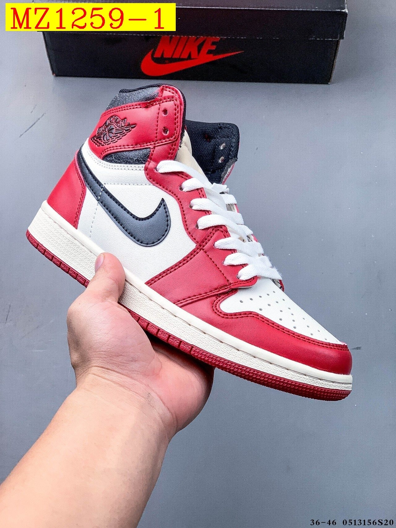 47$ Nike Air Jordan 1 size 36-46 326040 MZ1259 gallery