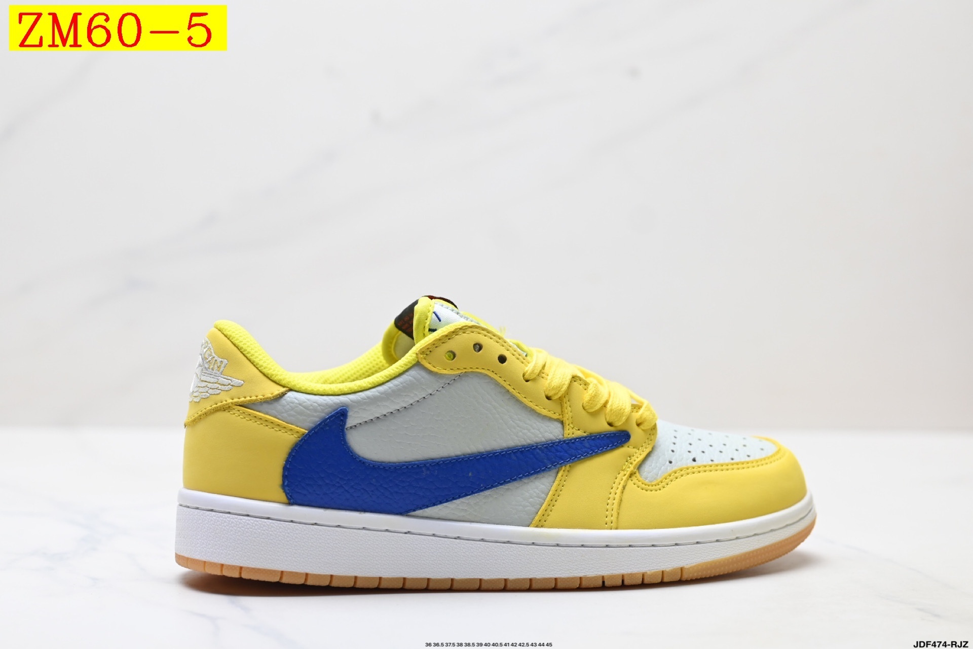 47$ Nike Air Jordan 1 x Travis Scott AJ1 size 36-45 half 526120 ZM60 gallery