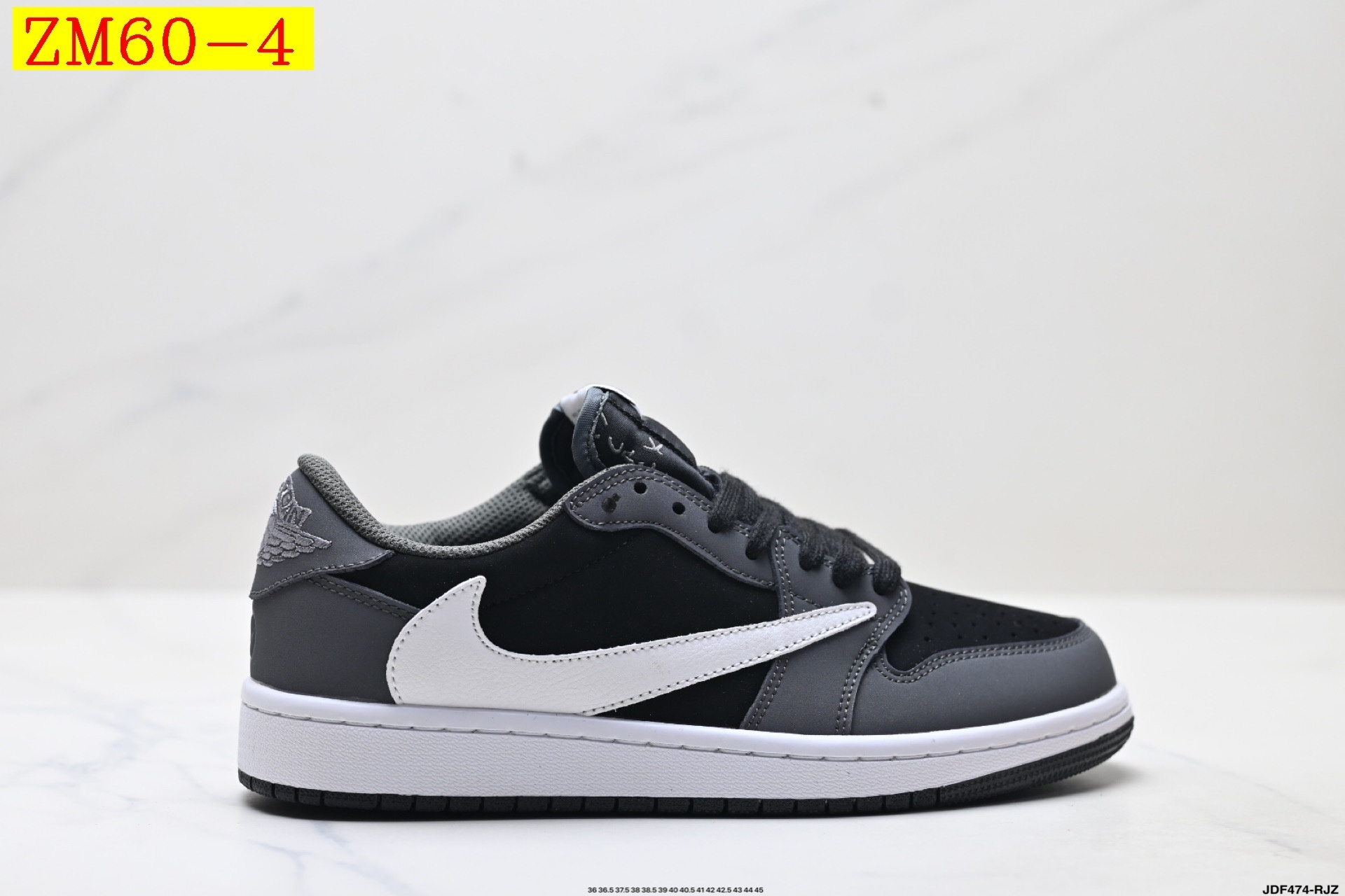 47$ Nike Air Jordan 1 x Travis Scott AJ1 size 36-45 half 526120 ZM60 gallery