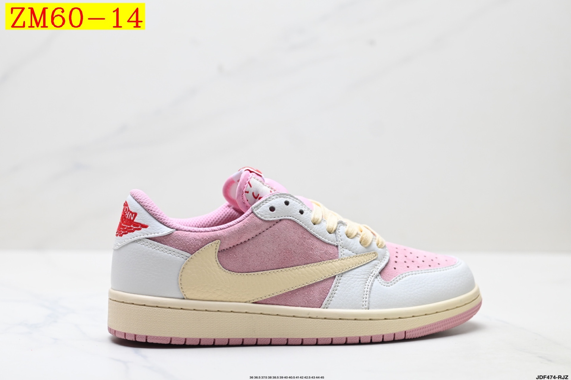 47$ Nike Air Jordan 1 x Travis Scott AJ1 size 36-45 half 526120 ZM60 gallery