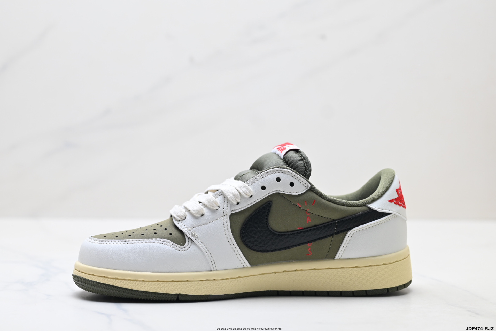 47$ Nike Air Jordan 1 x Travis Scott AJ1 size 36-45 half 526120 ZM60 gallery