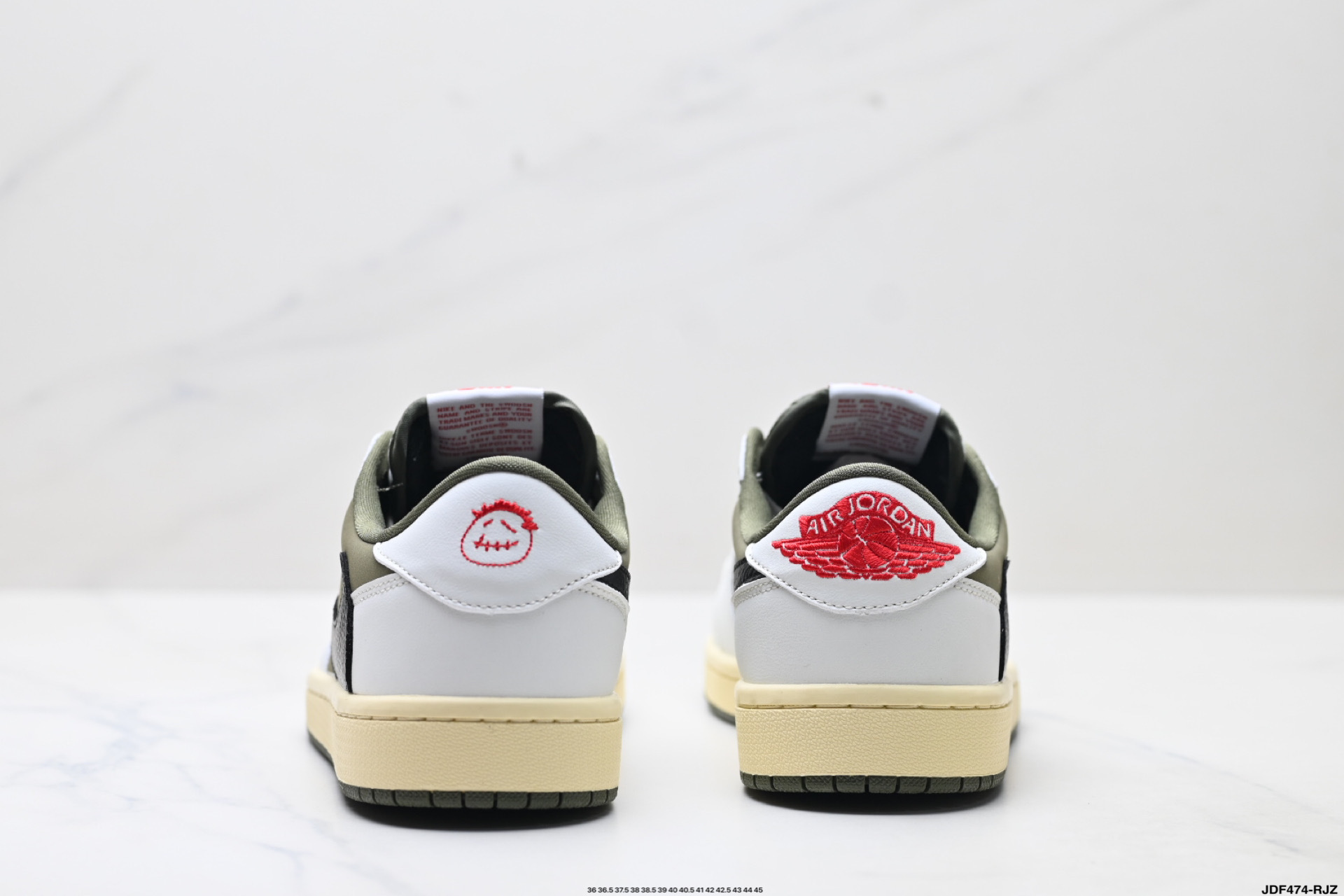 47$ Nike Air Jordan 1 x Travis Scott AJ1 size 36-45 half 526120 ZM60 gallery