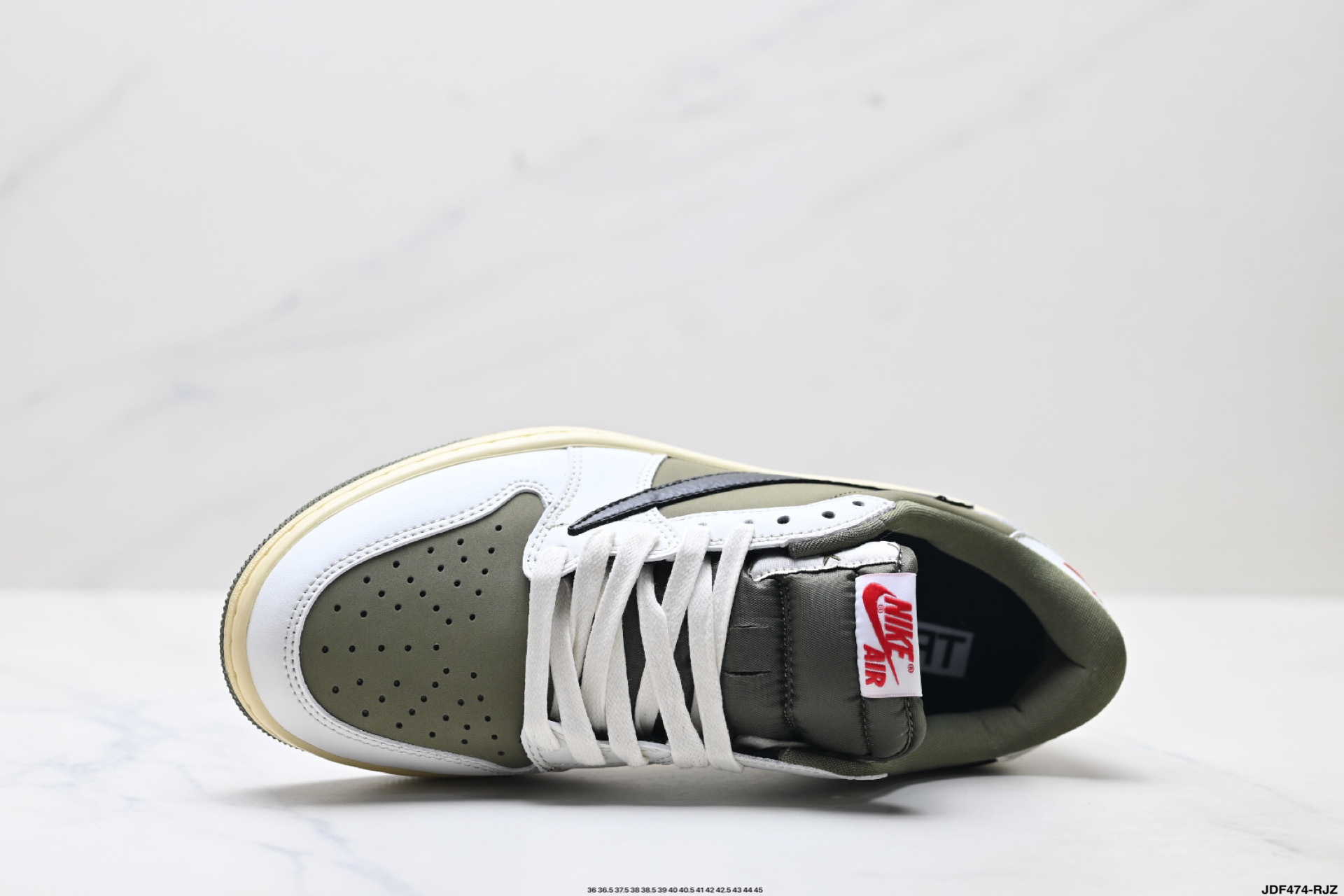 47$ Nike Air Jordan 1 x Travis Scott AJ1 size 36-45 half 526120 ZM60 gallery