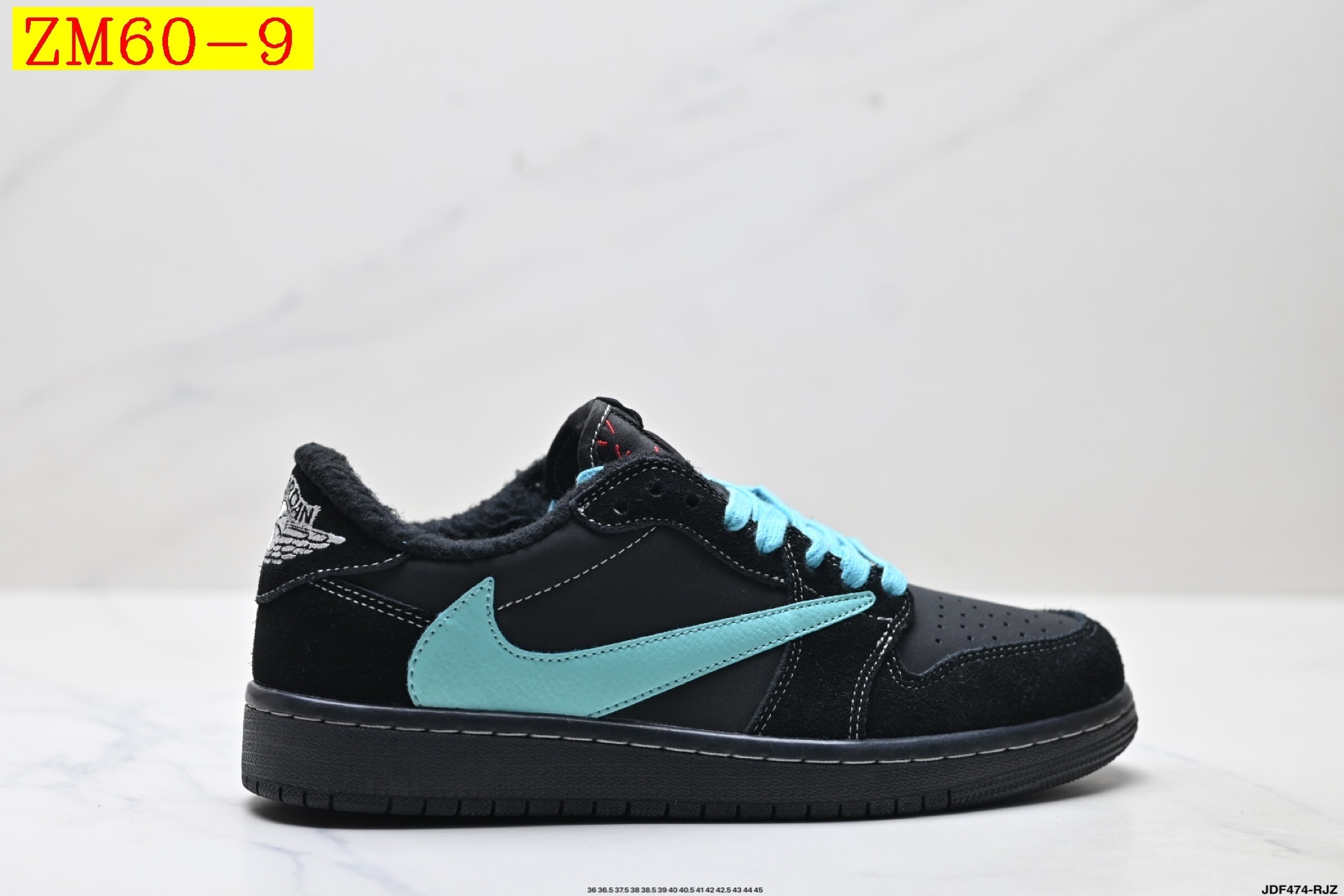 47$ Nike Air Jordan 1 x Travis Scott AJ1 size 36-45 half 526120 ZM60 gallery
