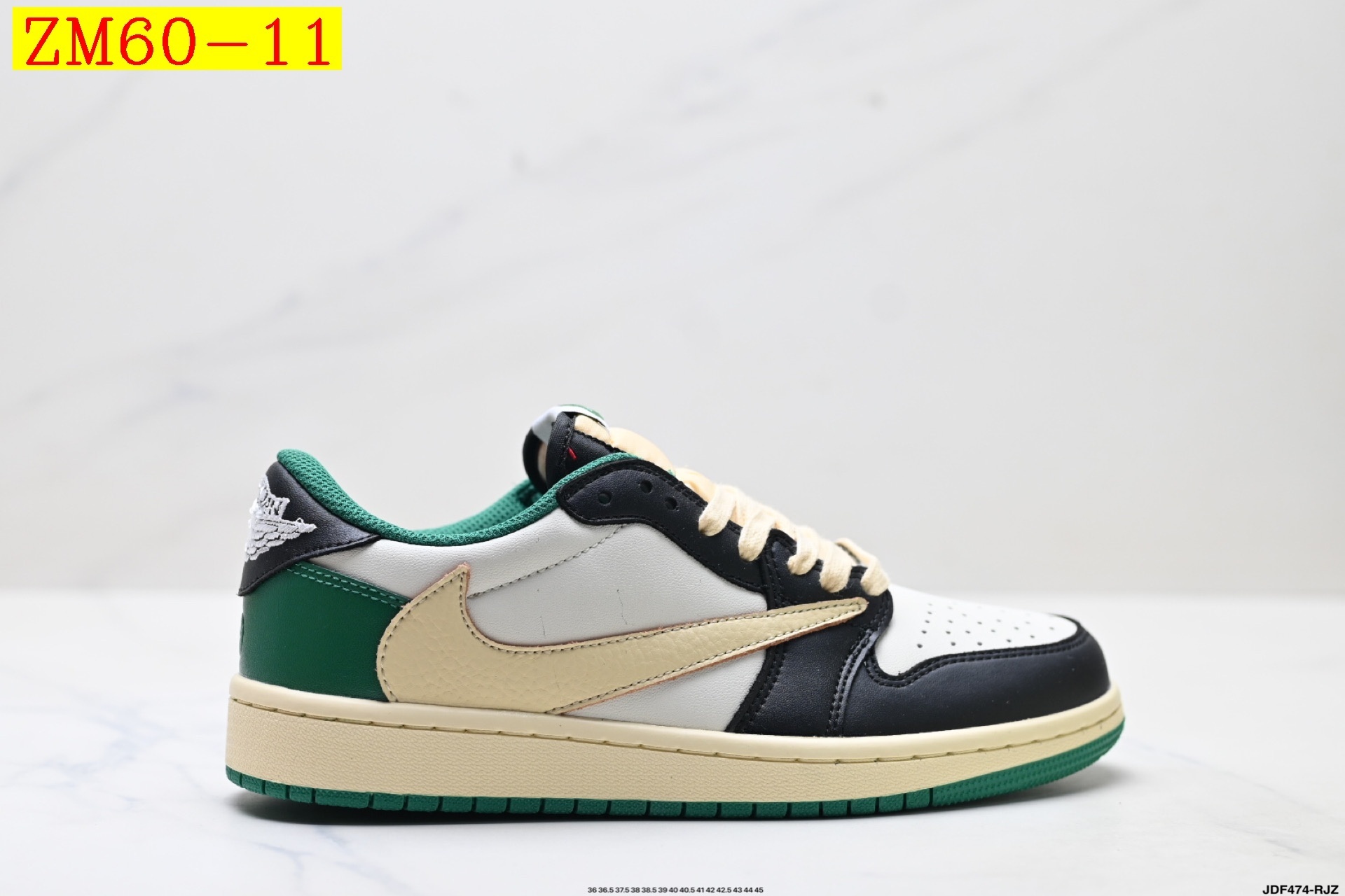 47$ Nike Air Jordan 1 x Travis Scott AJ1 size 36-45 half 526120 ZM60 gallery