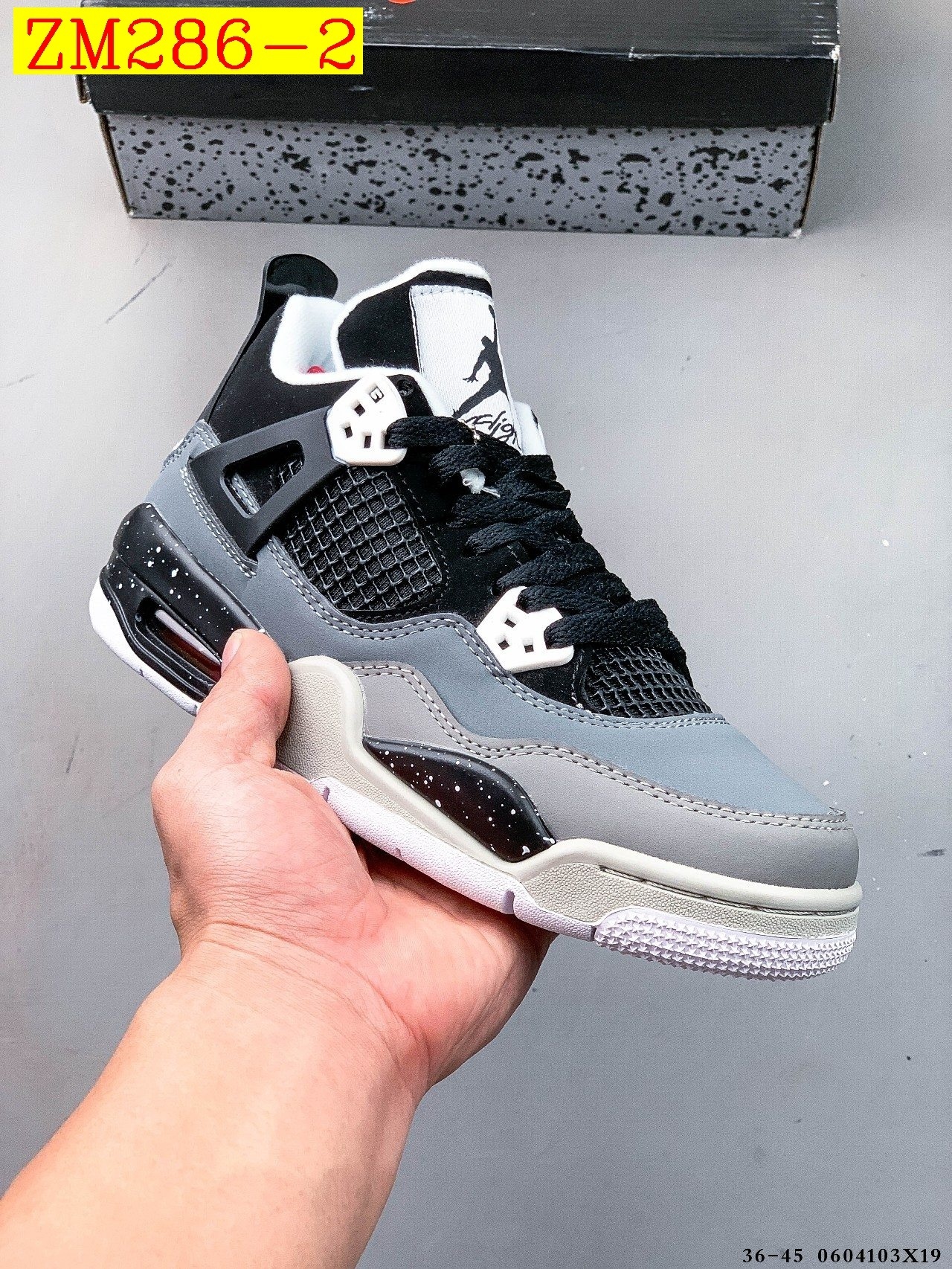 47$ Nike Air Jordan 4 AJ4 Size 36-45 718990 ZM286 gallery