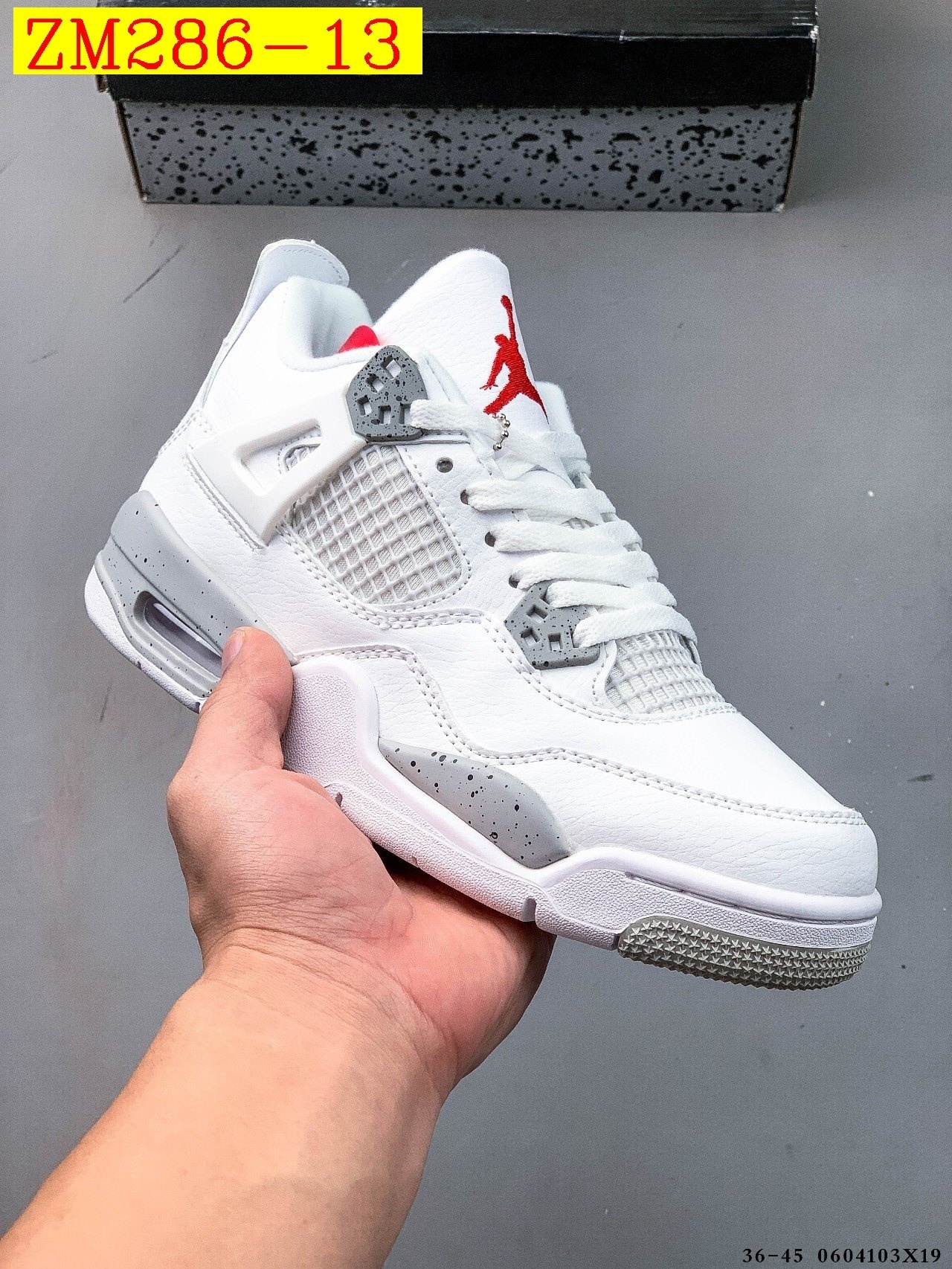 47$ Nike Air Jordan 4 AJ4 Size 36-45 718990 ZM286 gallery