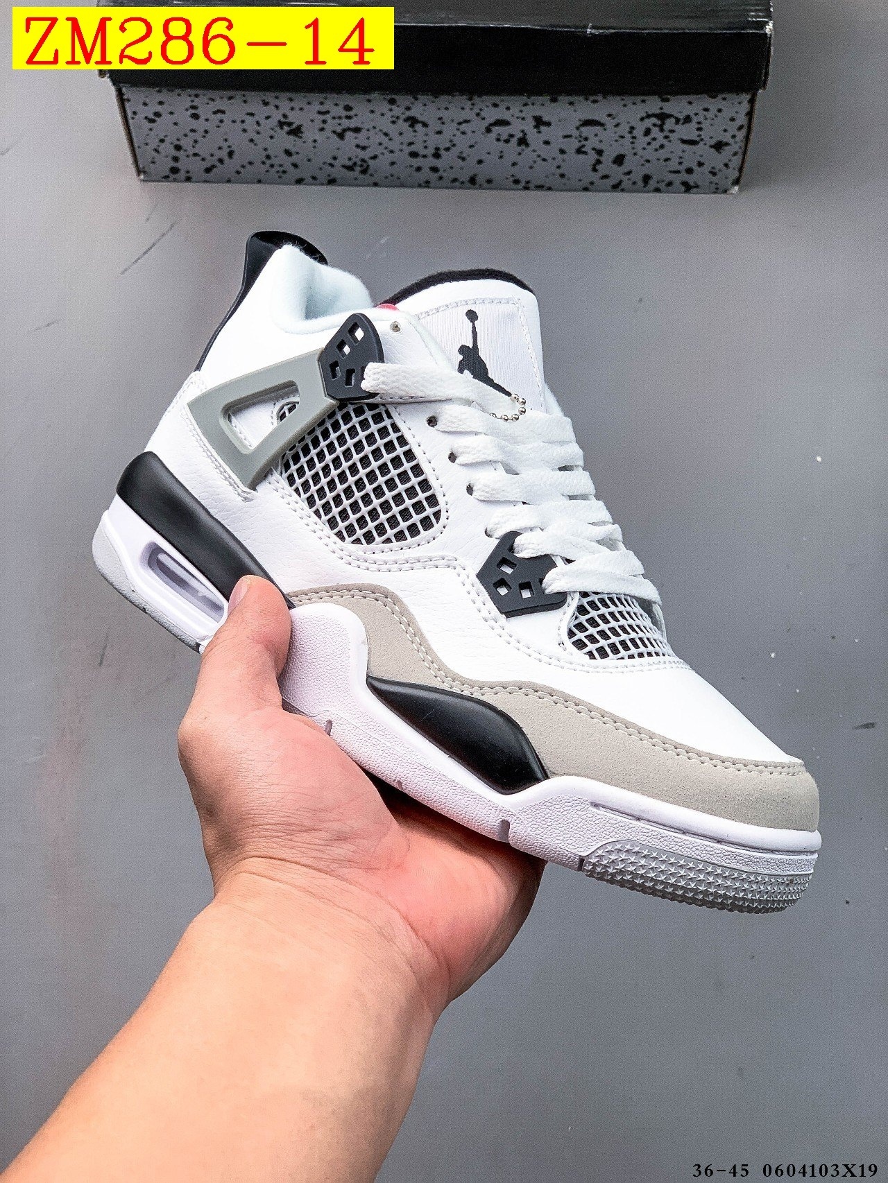 47$ Nike Air Jordan 4 AJ4 Size 36-45 718990 ZM286 gallery