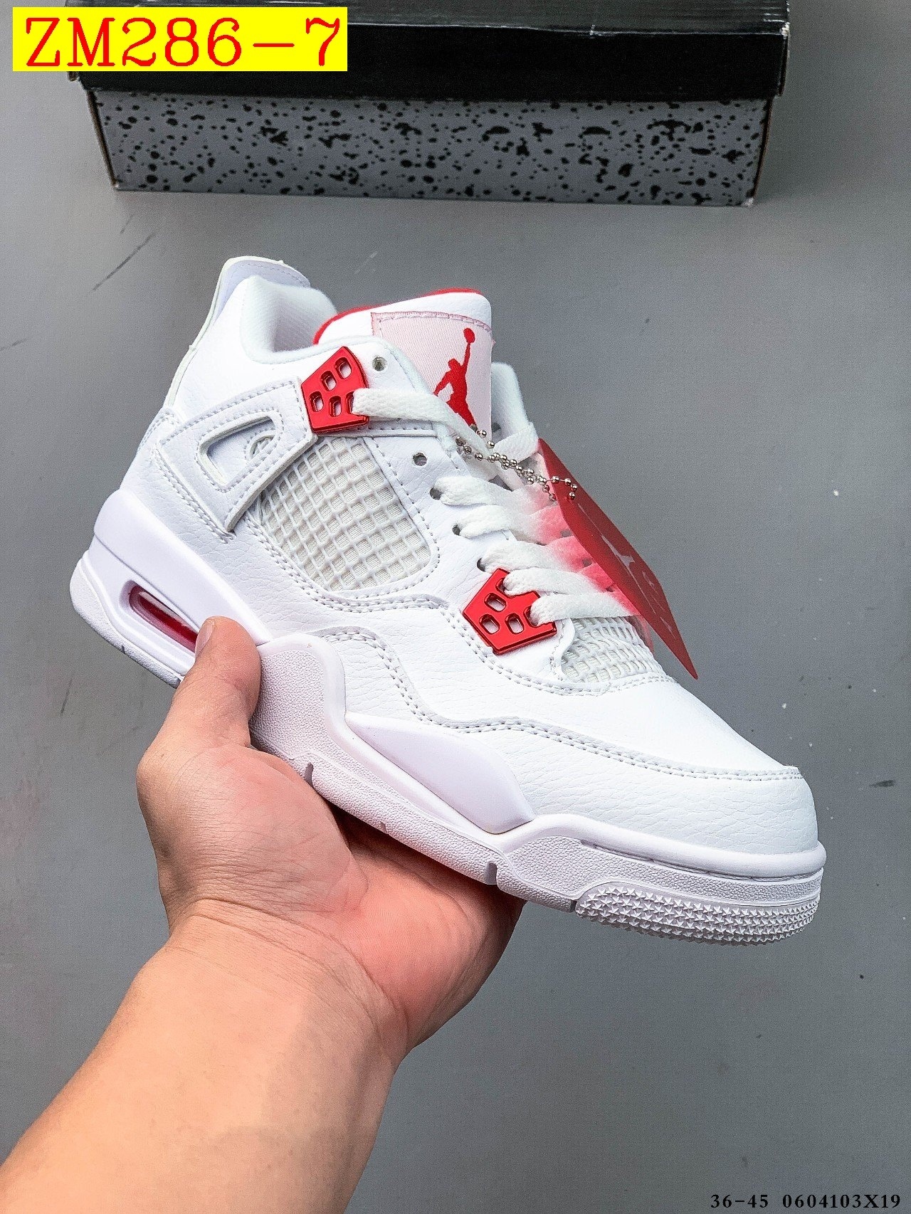 47$ Nike Air Jordan 4 AJ4 Size 36-45 718990 ZM286 gallery