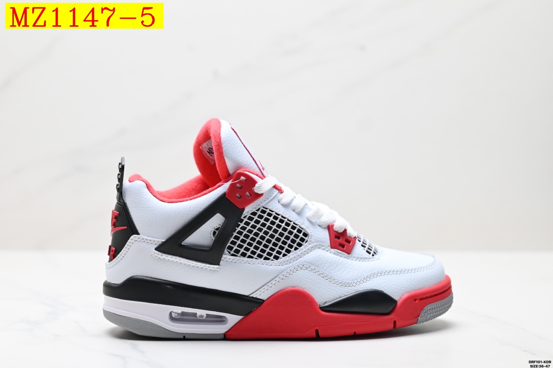 47$ Nike Air Jordan 4 Retro size 36-46 016910 MZ1147 gallery