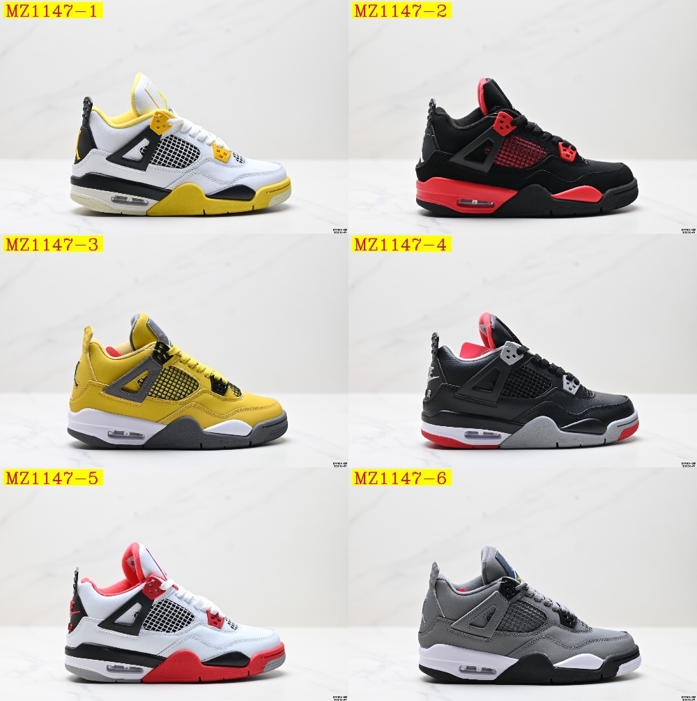 47$ Nike Air Jordan 4 Retro size 36-46 016910 MZ1147 gallery