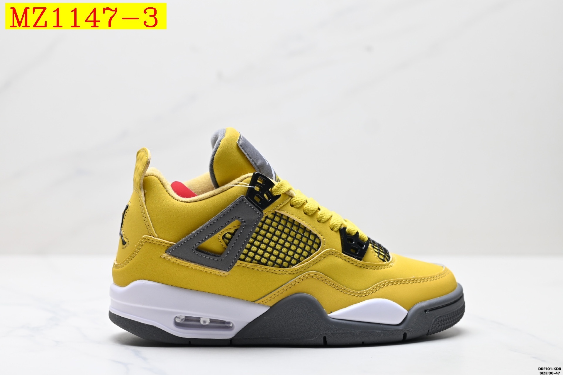 47$ Nike Air Jordan 4 Retro size 36-46 016910 MZ1147 gallery