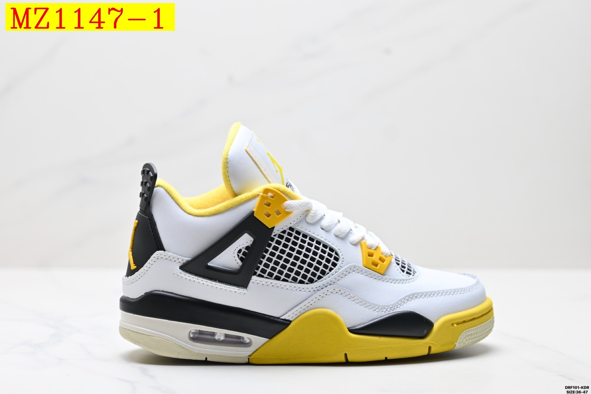 47$ Nike Air Jordan 4 Retro size 36-46 016910 MZ1147 gallery