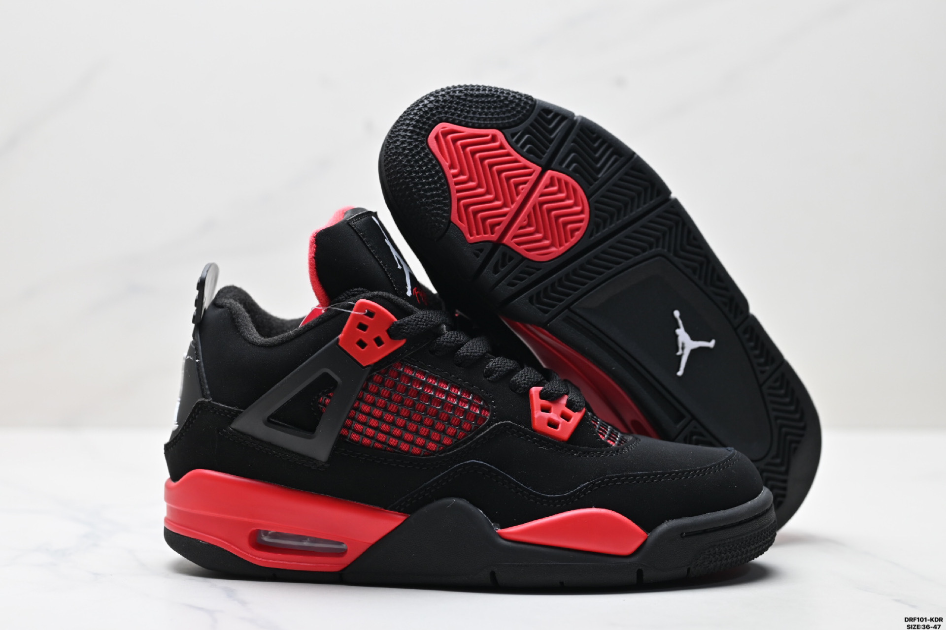 47$ Nike Air Jordan 4 Retro size 36-46 016910 MZ1147 gallery