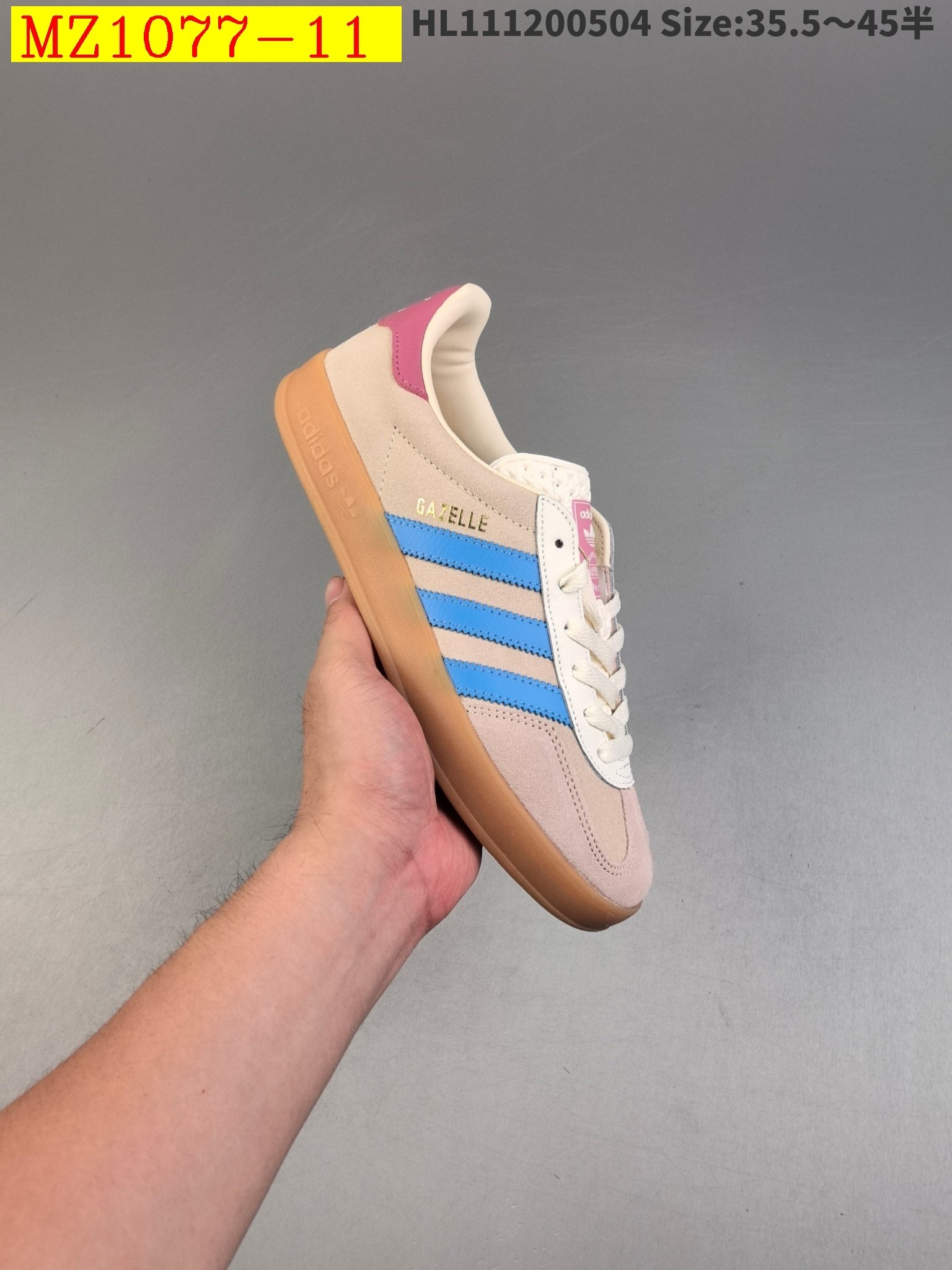 47$ Top Quality adidas Originals Gazelle Indoor size 36-42 half 821460 MZ1077 gallery